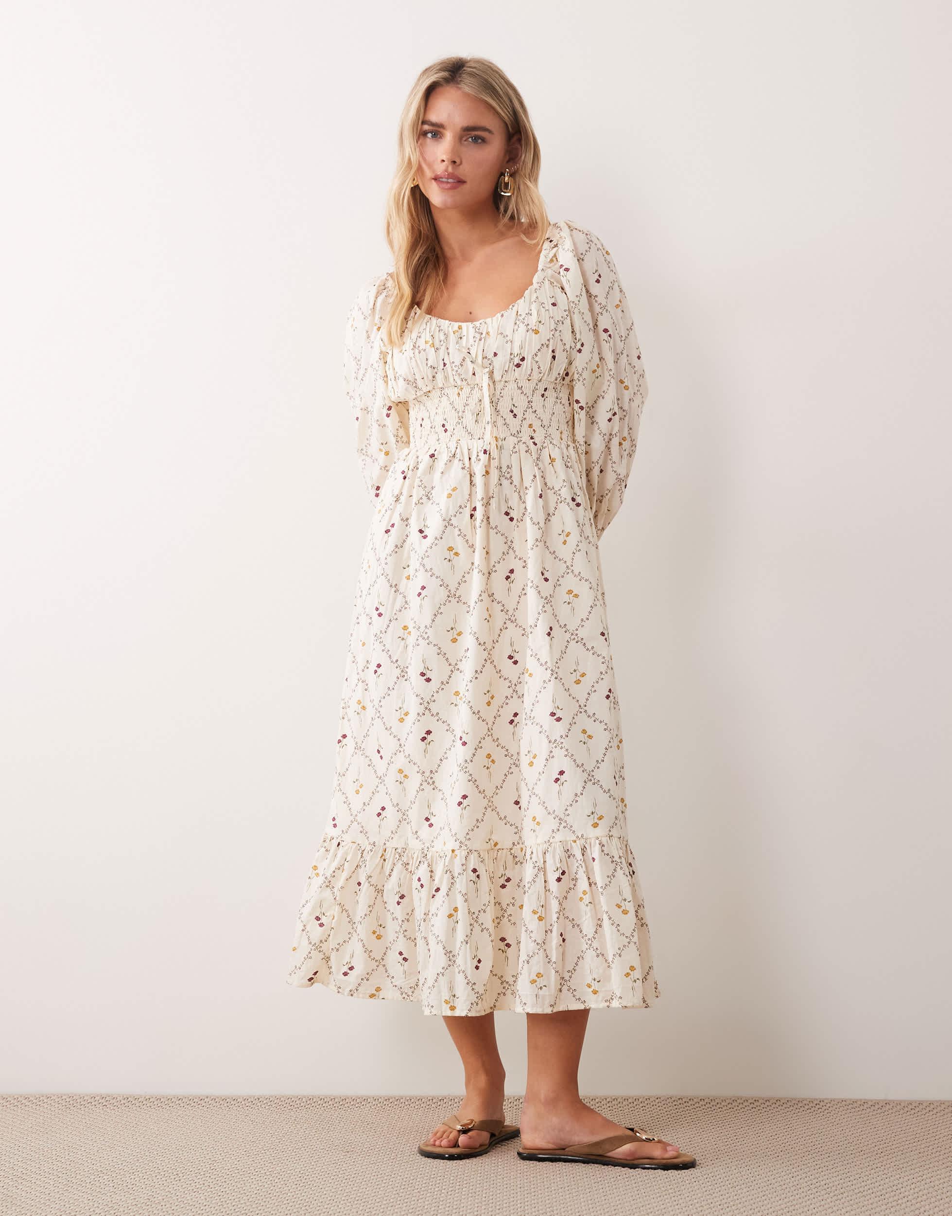 Designer Long Sleeve Milkmaid Dresses for Women - Up to 90% off | Lyst Designer Long Sleeve Milkmaid Dresses for Women - Up to 90% off | Lyst