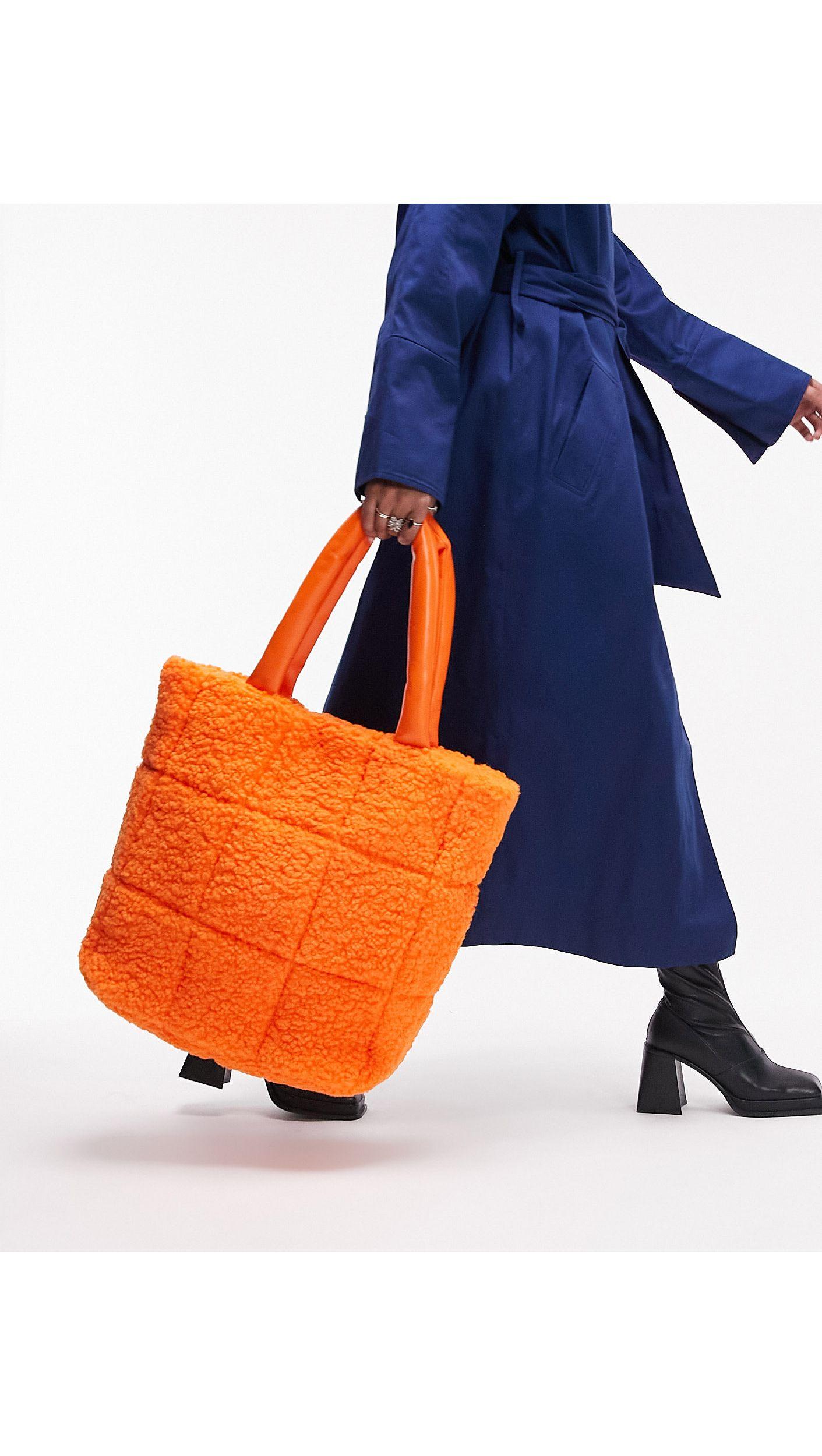 Synthetic Tabby Quilted Large Tote in Orange (Blue) Lyst