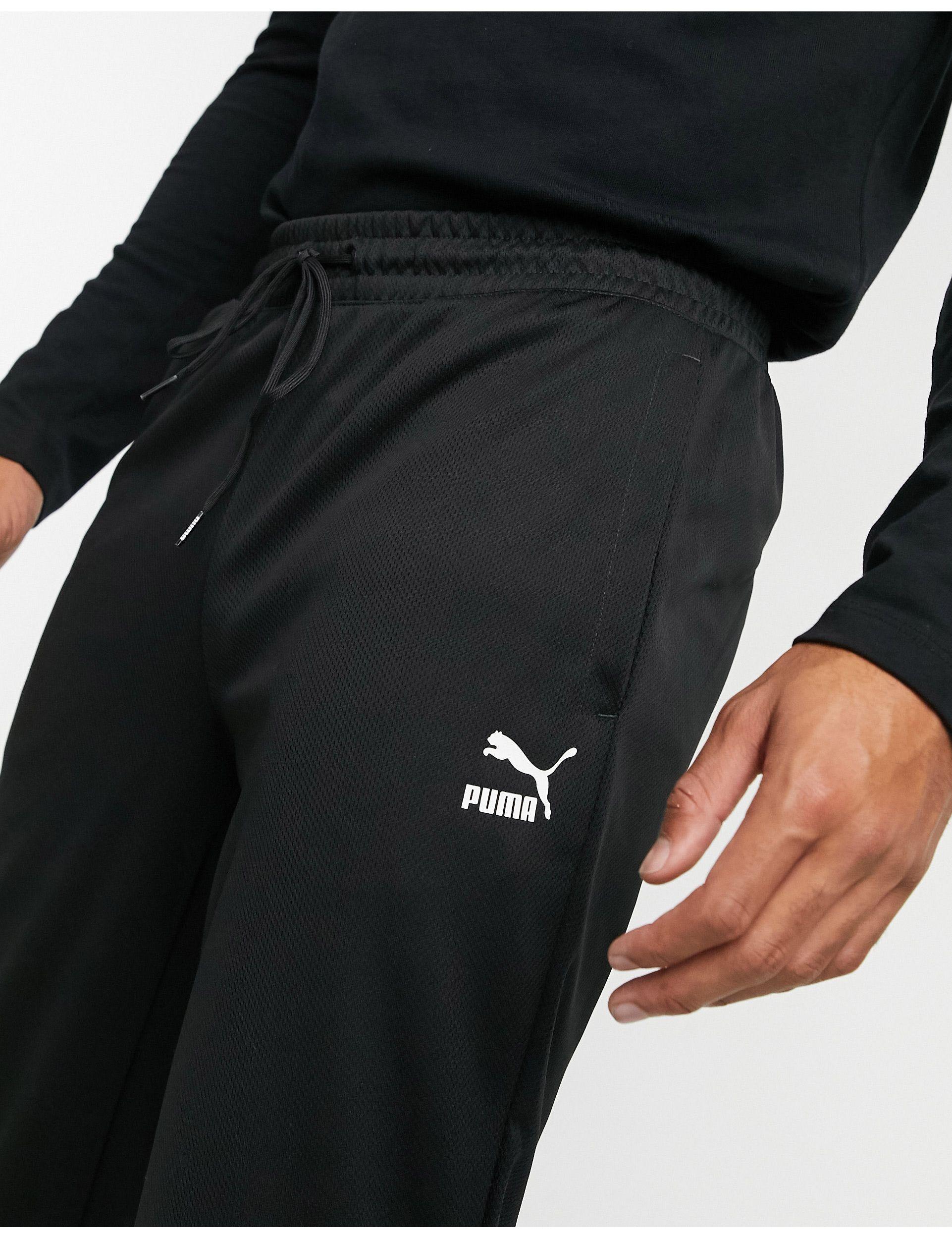 PUMA Iconic Mcs Logo Sweatpants in Black for Men | Lyst