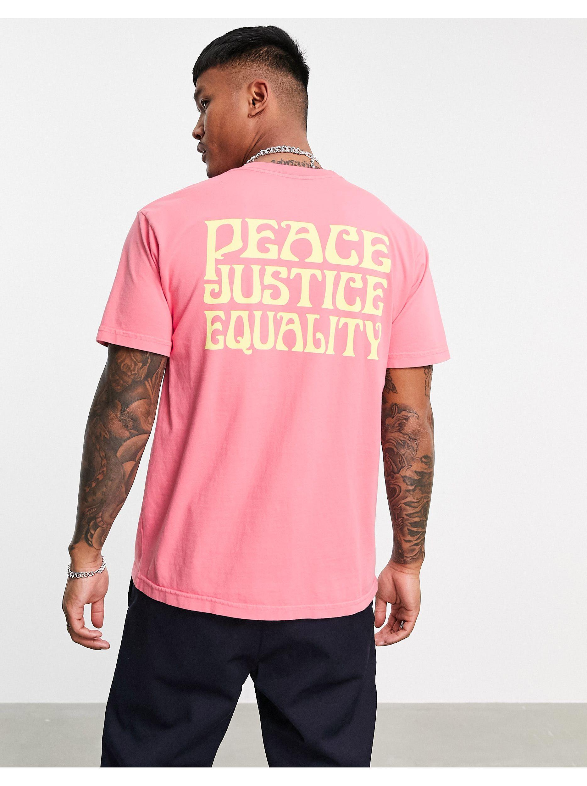 Obey Peace Justice Equality Back Print 