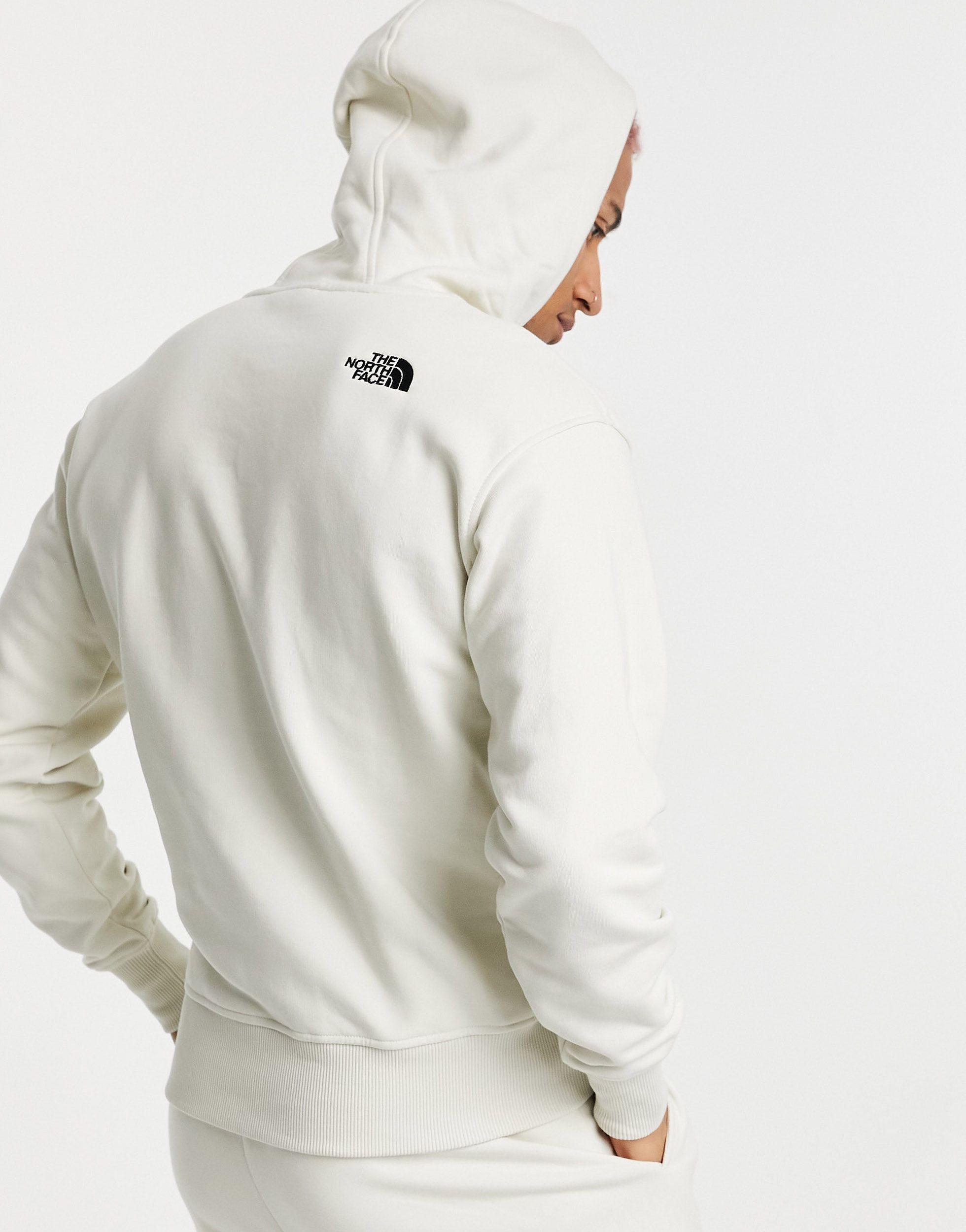 The North Face Cotton Essential Hoodie in White for Men - Lyst