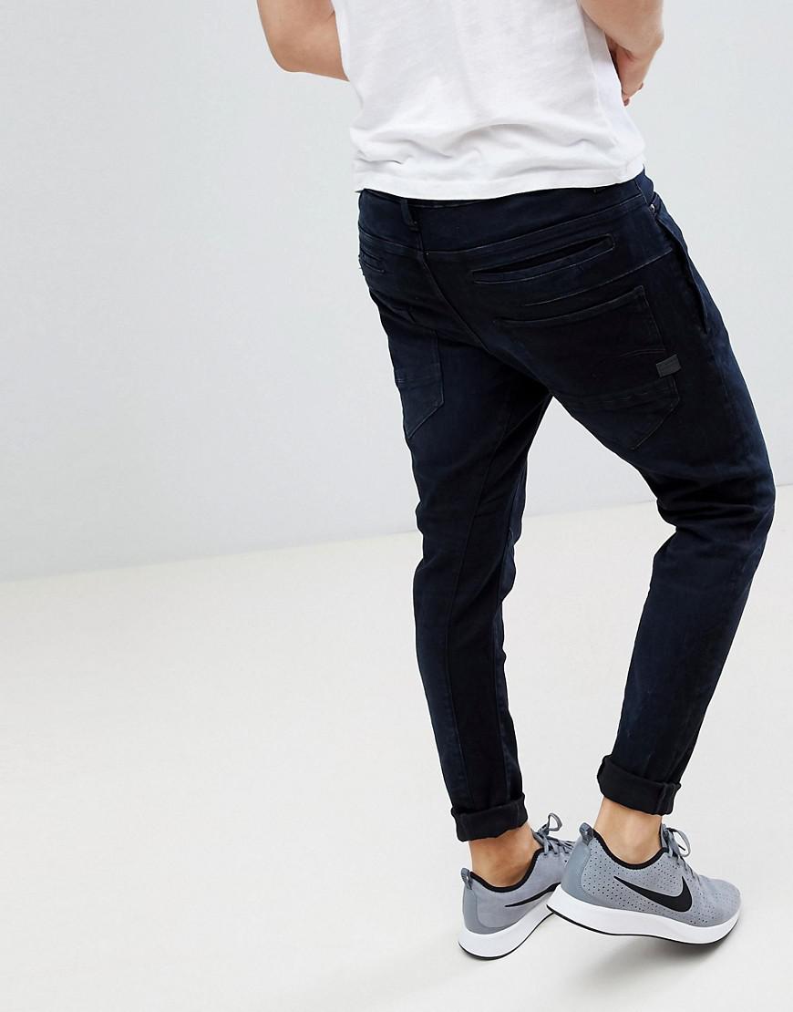 G-Star RAW Denim D-staq 3d Super Slim Jeans Dark Aged in Navy (Blue) for  Men - Lyst