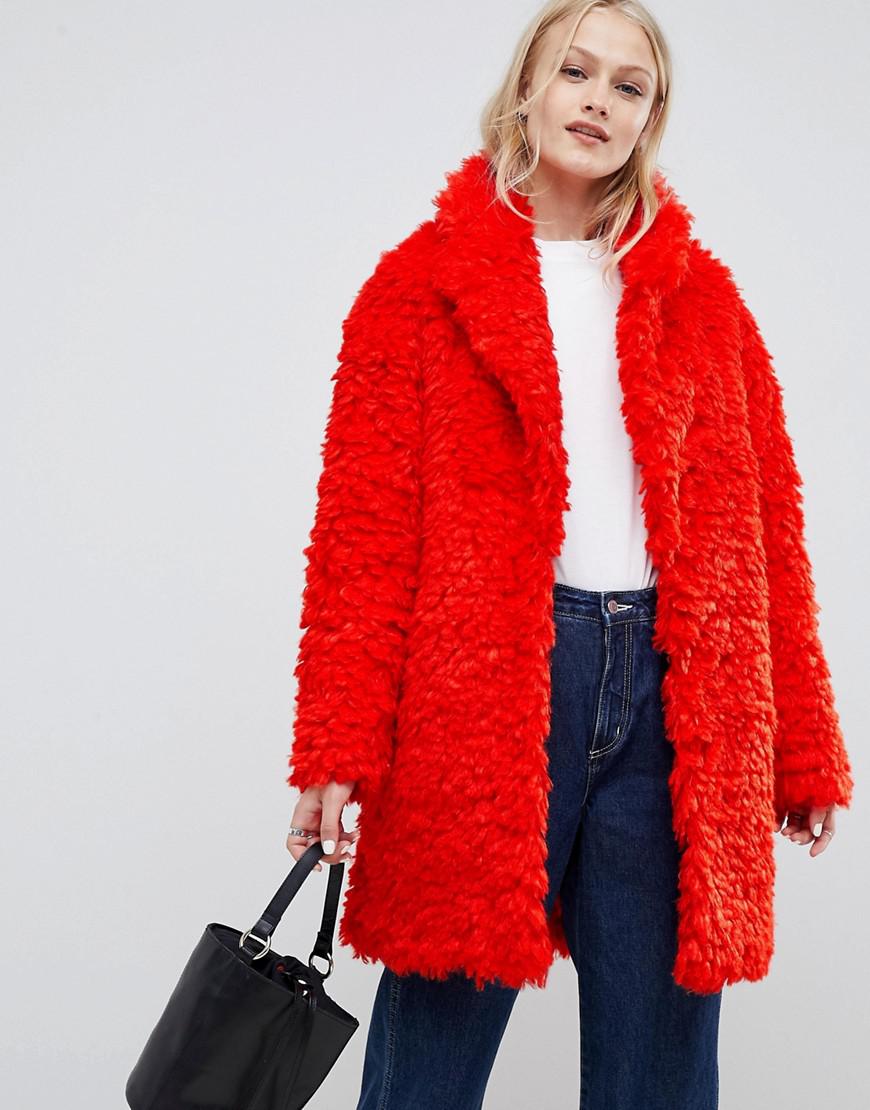 Red borg coat Clearance