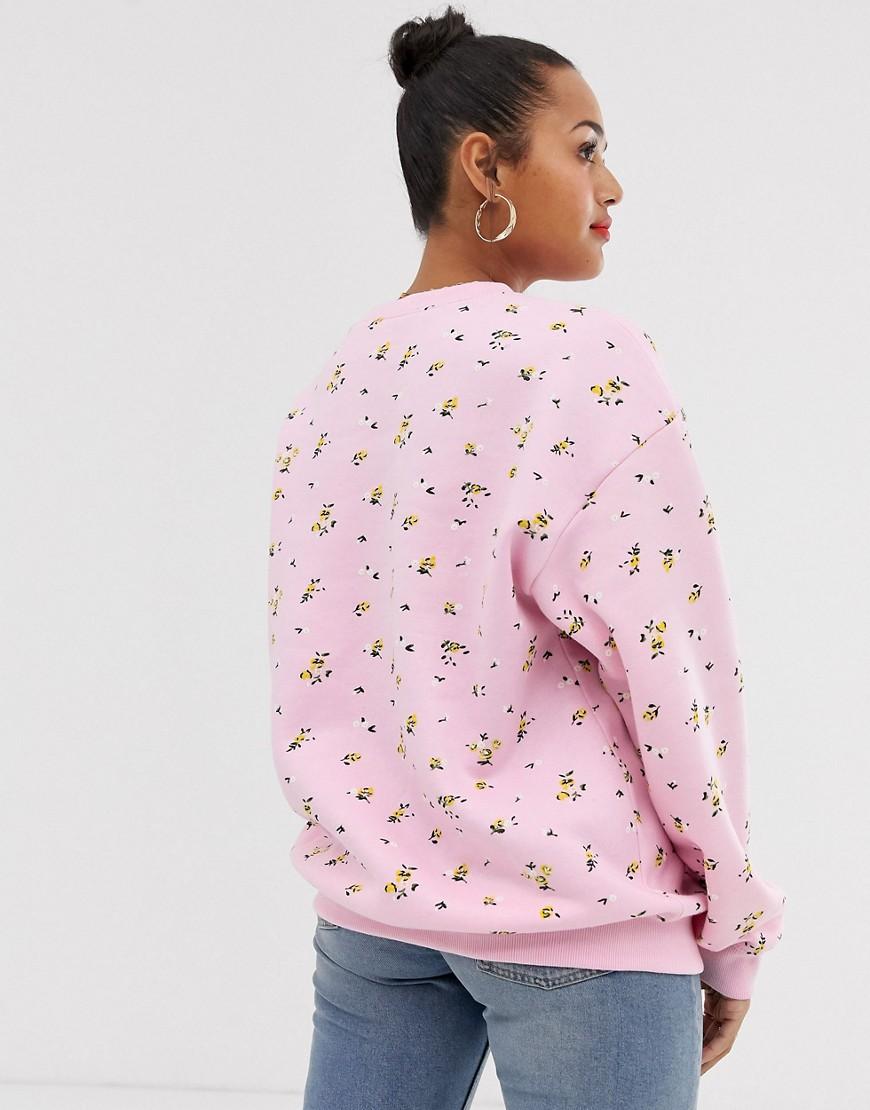daisy street oversize sweatshirt