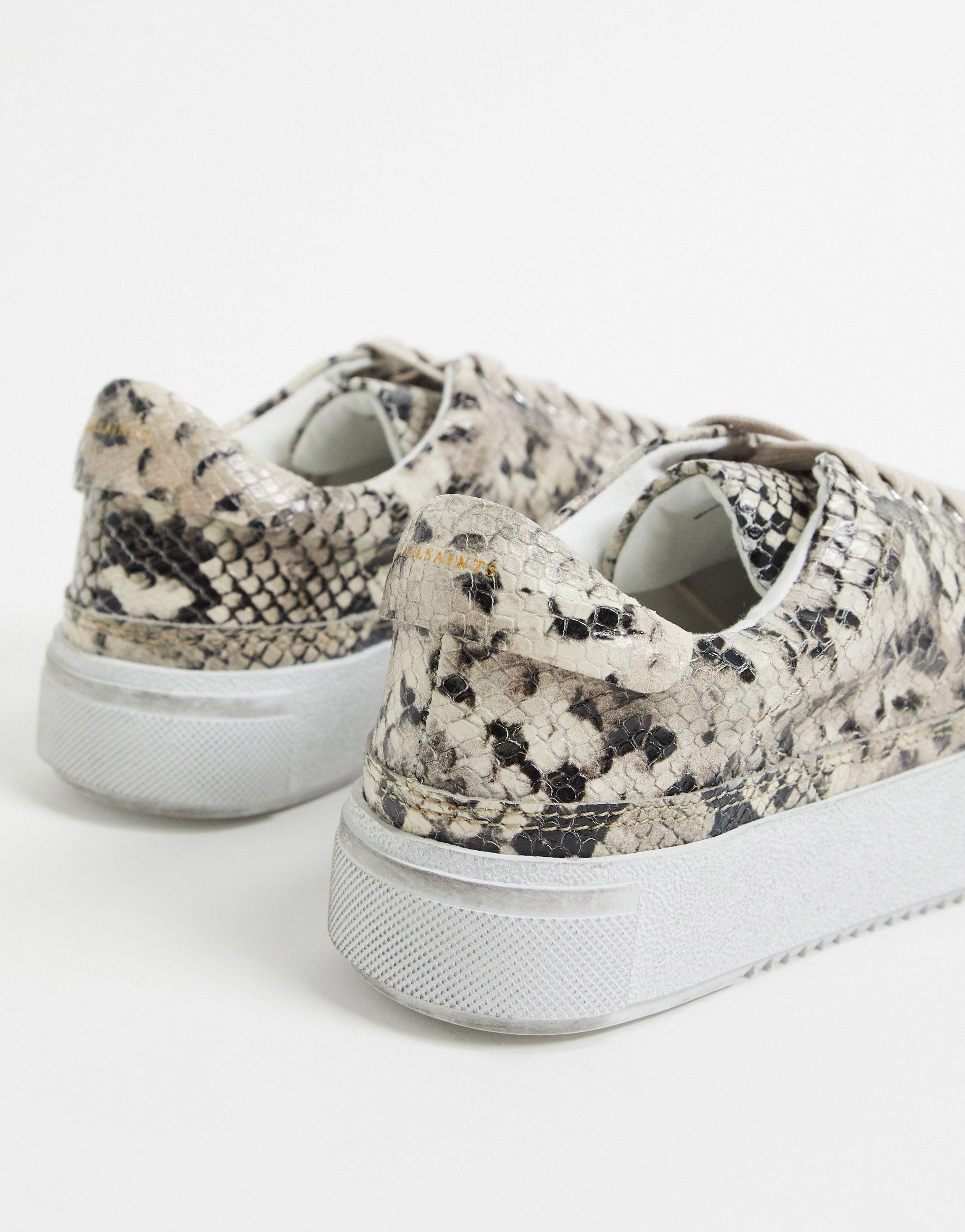 trish platform sneaker allsaints
