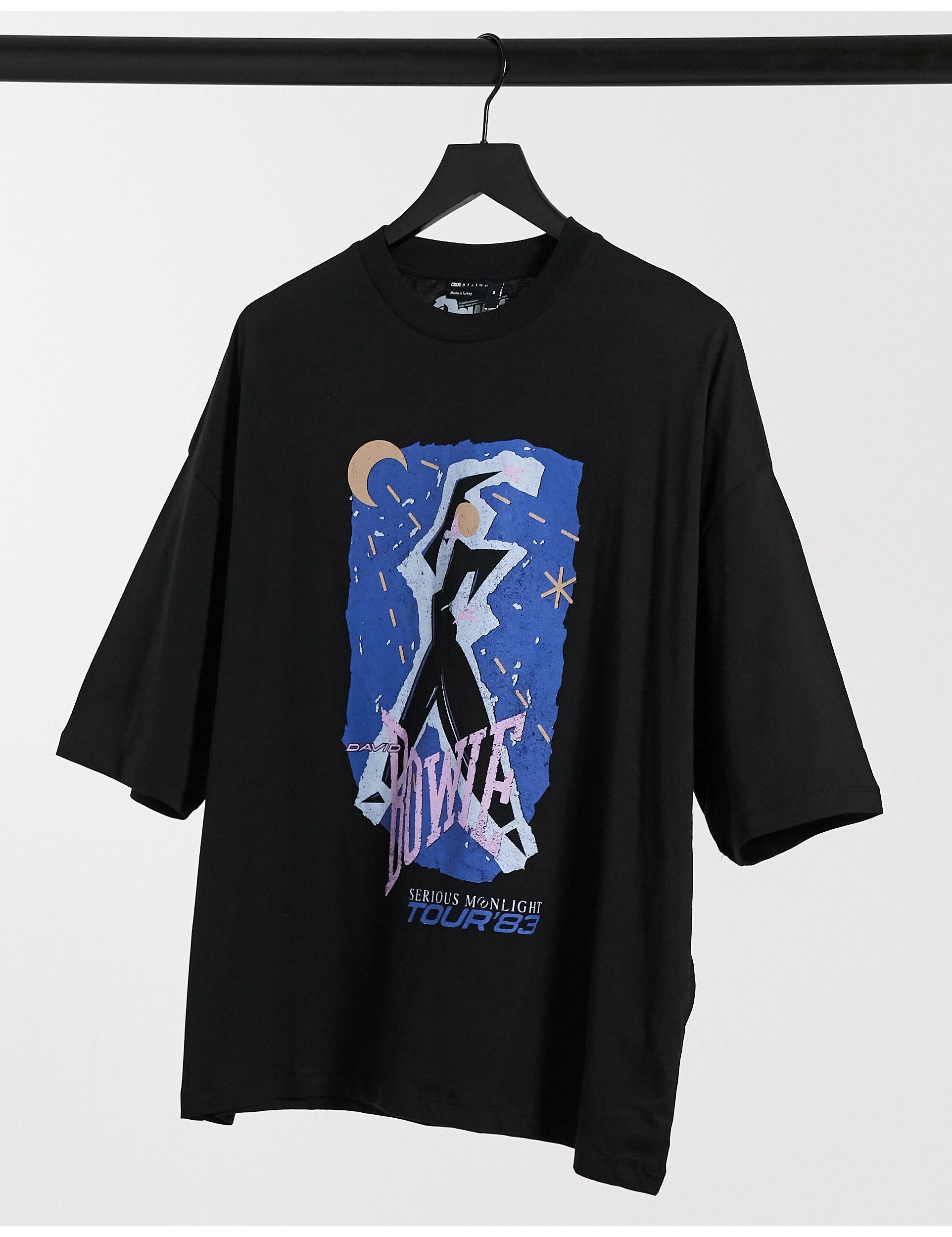 ASOS David Bowie Oversized Heavyweight 