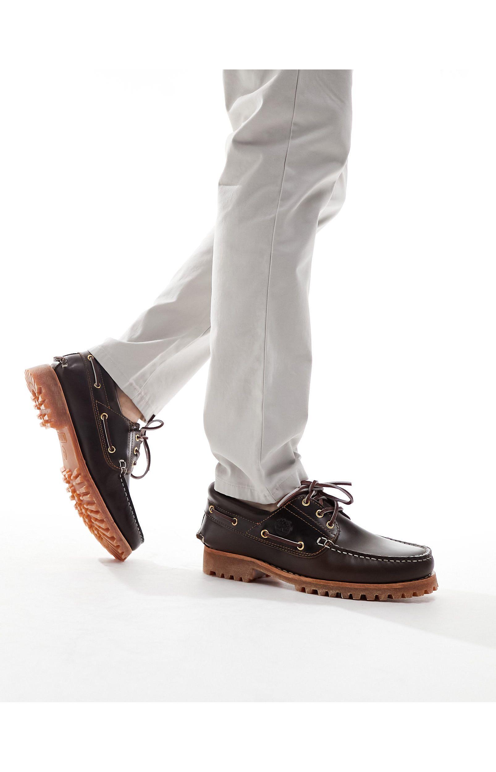 Náuticos marrones clásicos con 3 pares Timberland de hombre de color Negro  | Lyst