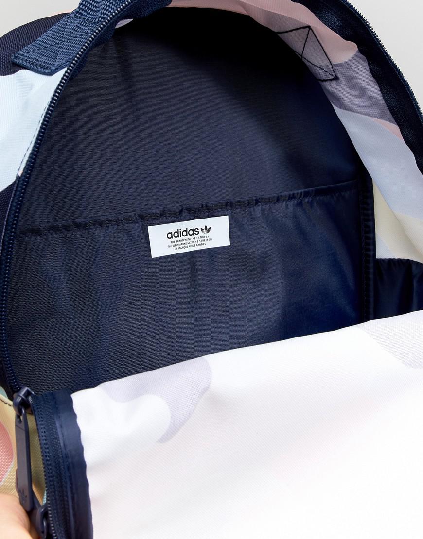 adidas blue camo backpack