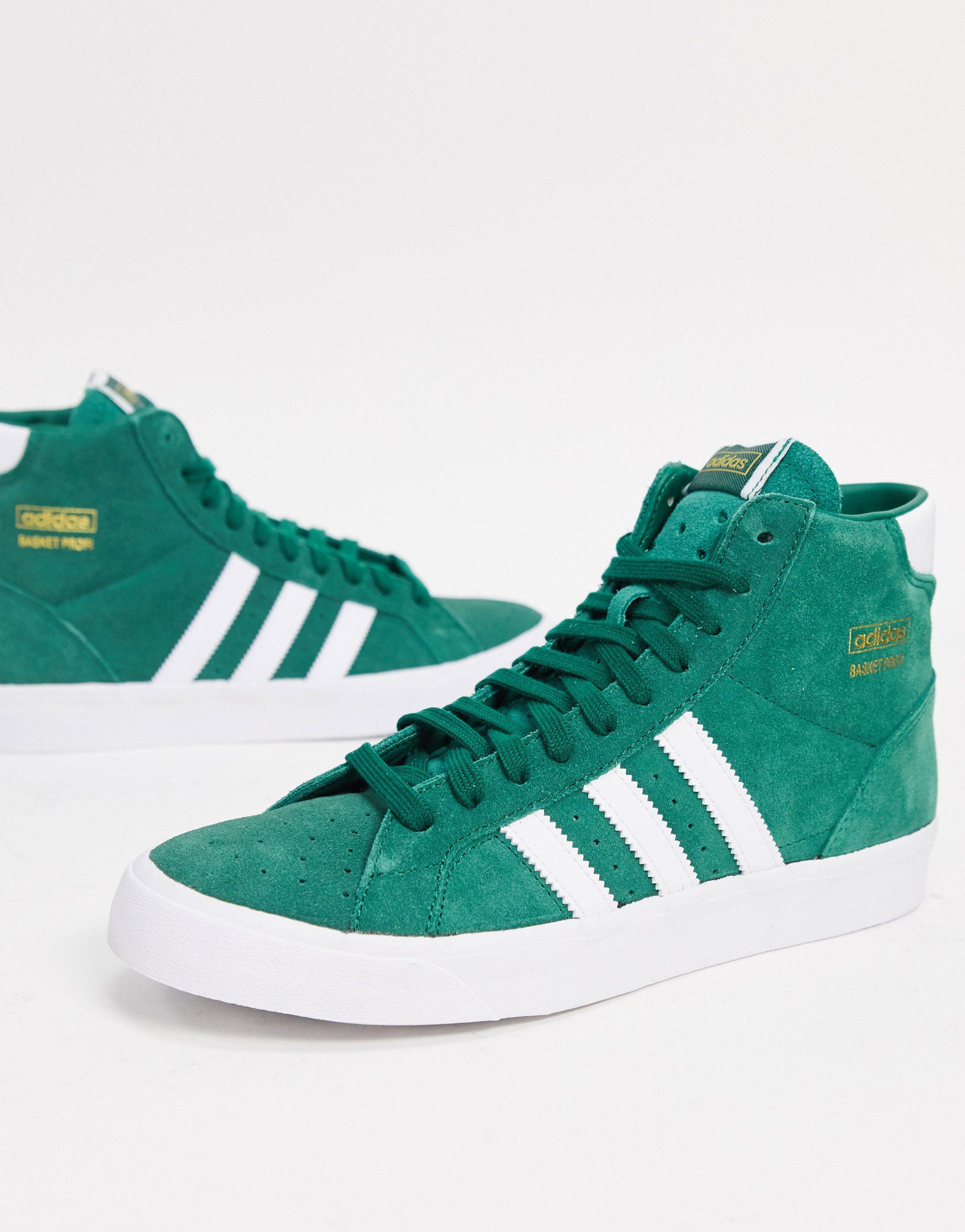 adidas Originals Basket Profi Sneakers in Green for Men | Lyst Australia