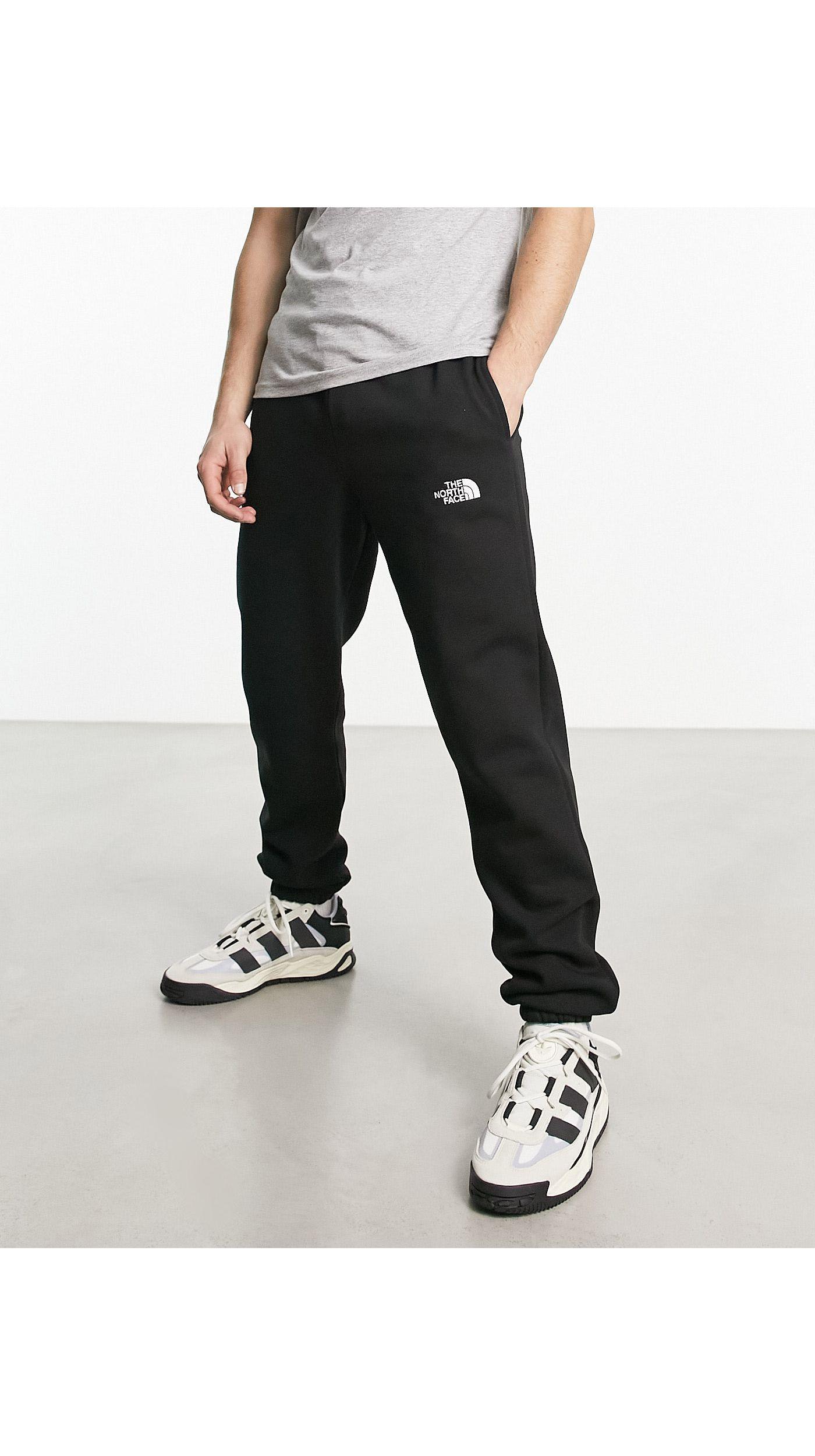 The North Face Essential Oversized joggers in Black for Men | Lyst