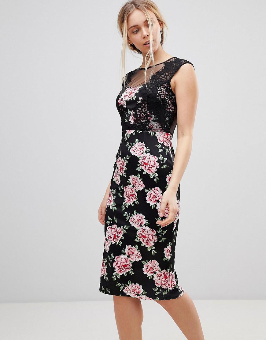 girls on film floral dress