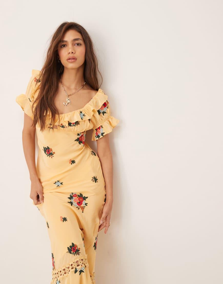 chinese dress ladies Free People Bluebell Maxi Dress  Josie's Boutique