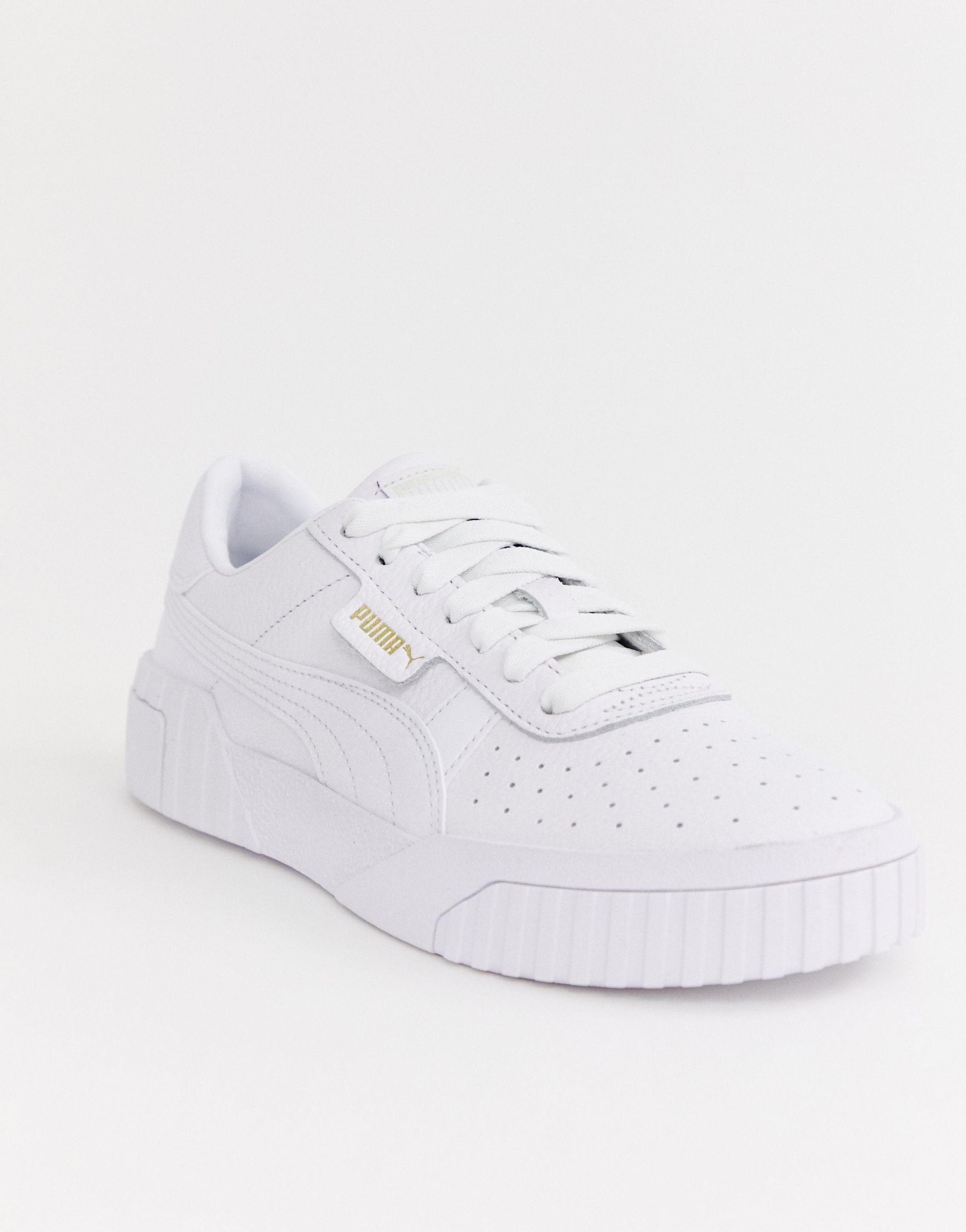 PUMA Cali Sneakers in White | Lyst Canada