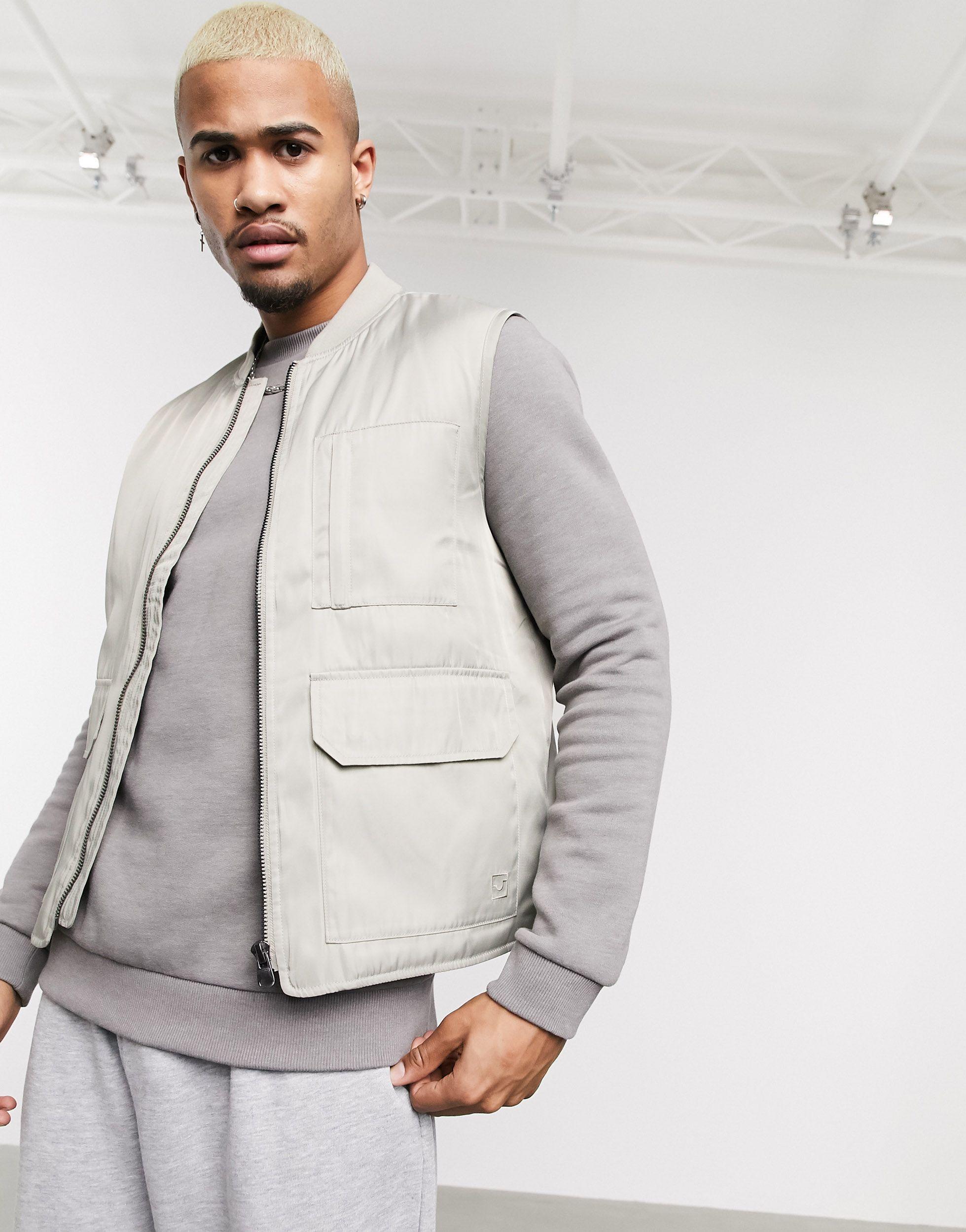 Pull\u0026Bear Synthetic Utility Vest for 