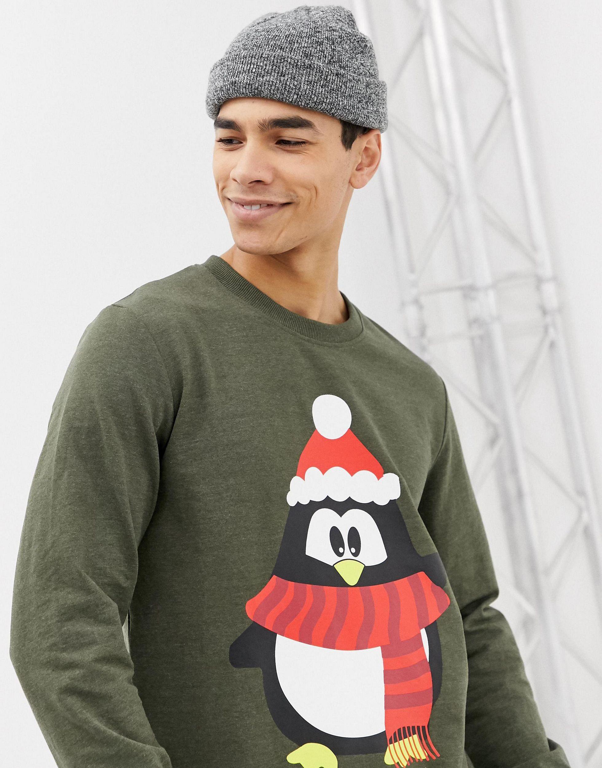 jack and jones christmas sweatshirt