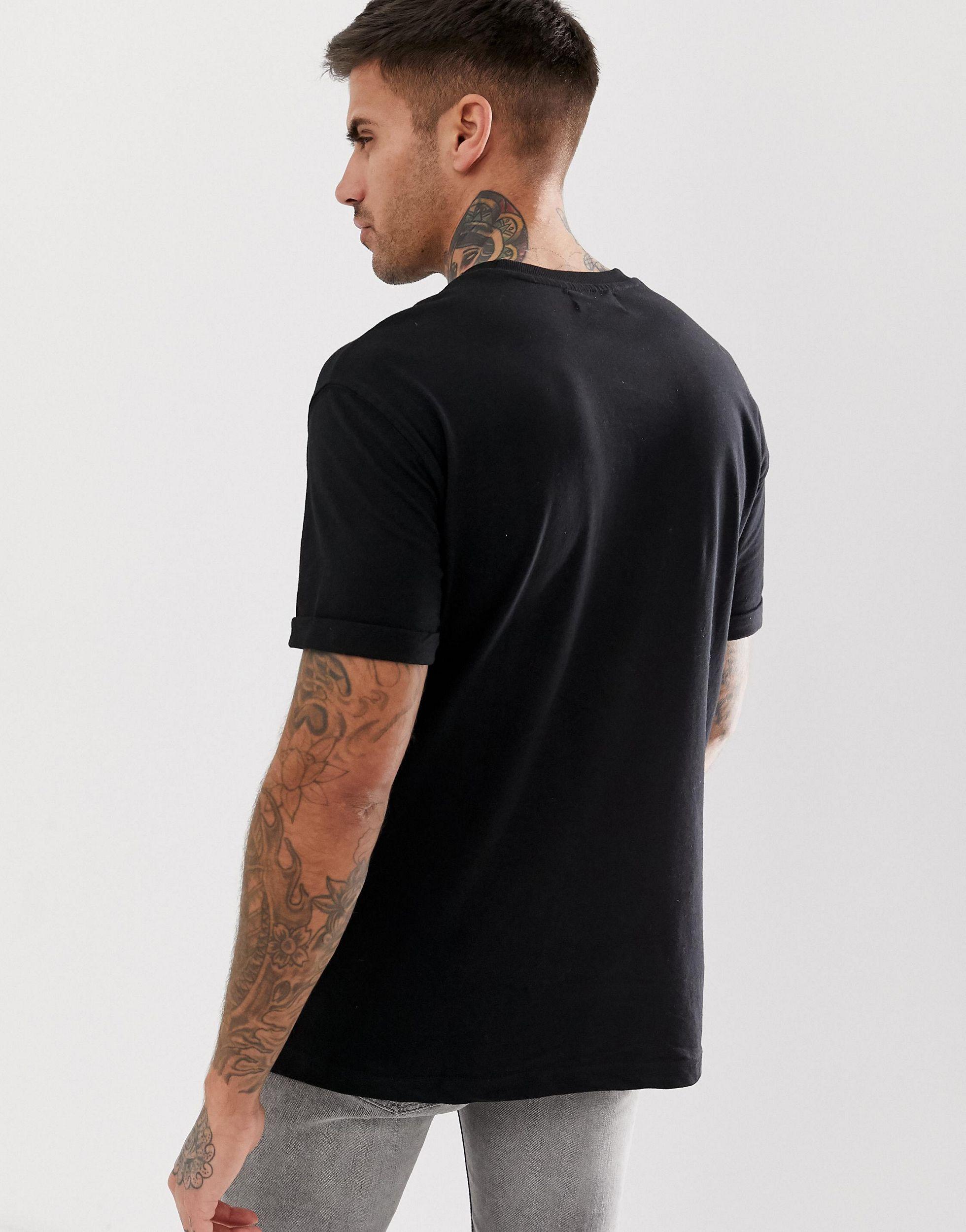Bershka Denim Join Life Organic Cotton Loose Fit T-shirt in Black for Men -  Lyst