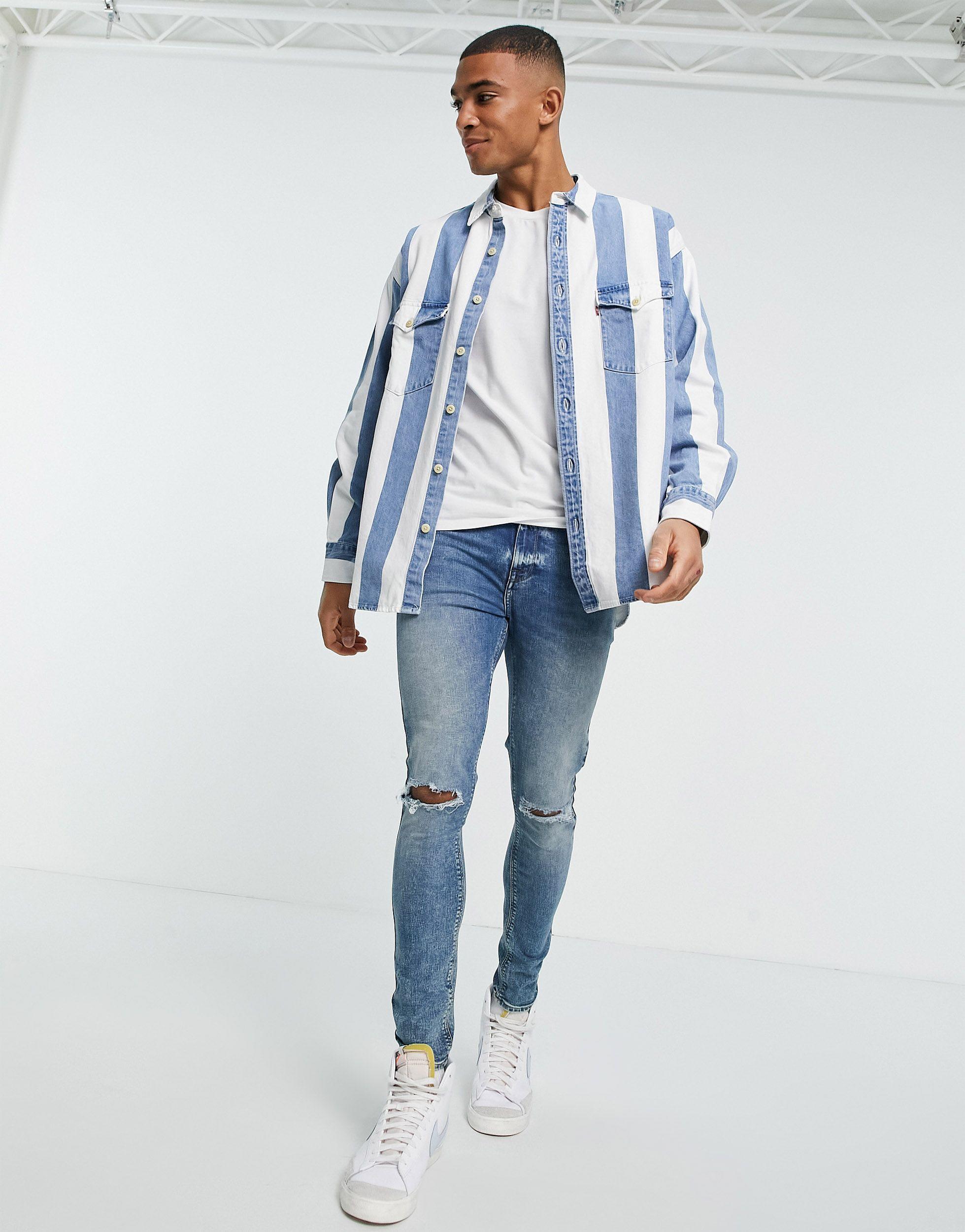 Levi's Oversize Barstow Western Indigo 