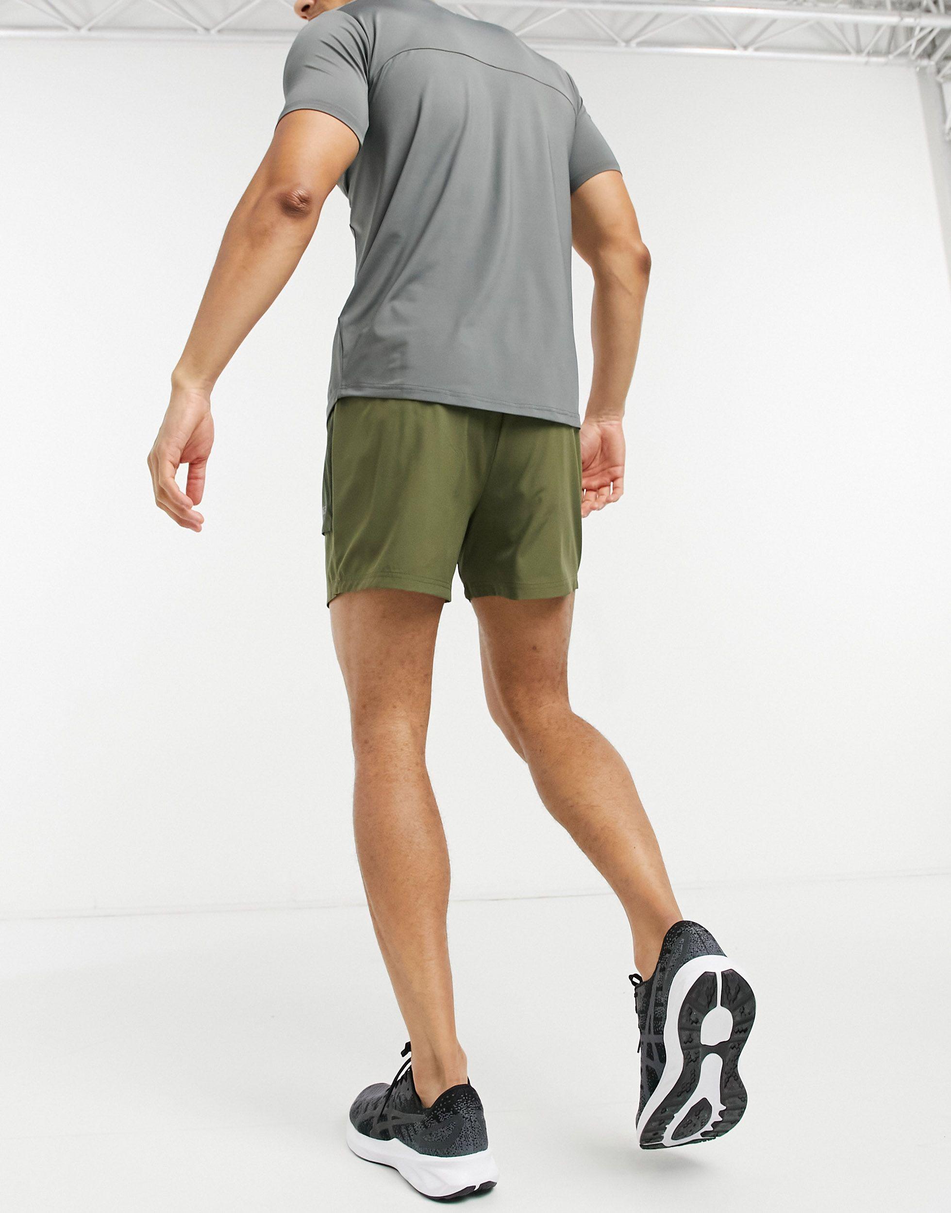 ASOS 4505 Running Shorts With Utility Pocket in Green for Men Lyst