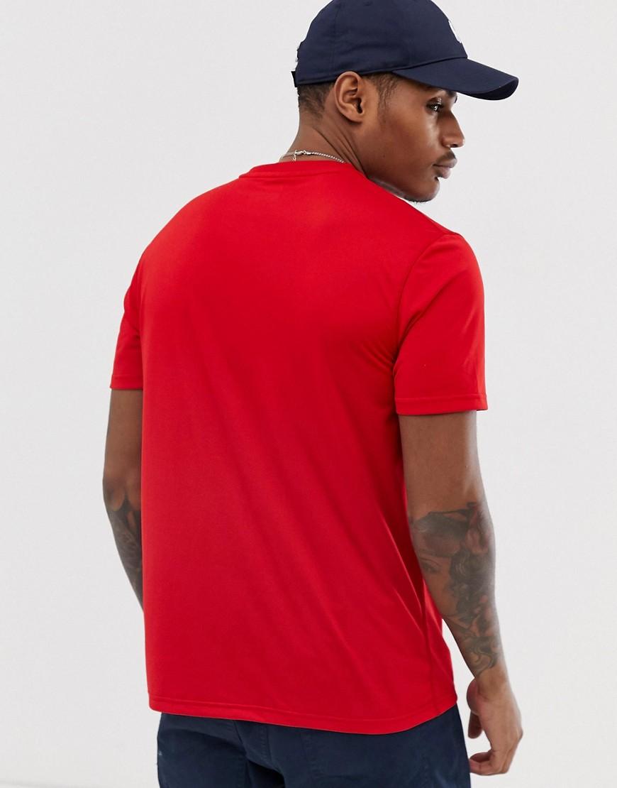 Polo Ralph Lauren Performance Player Logo T-shirt in Red for Men | Lyst