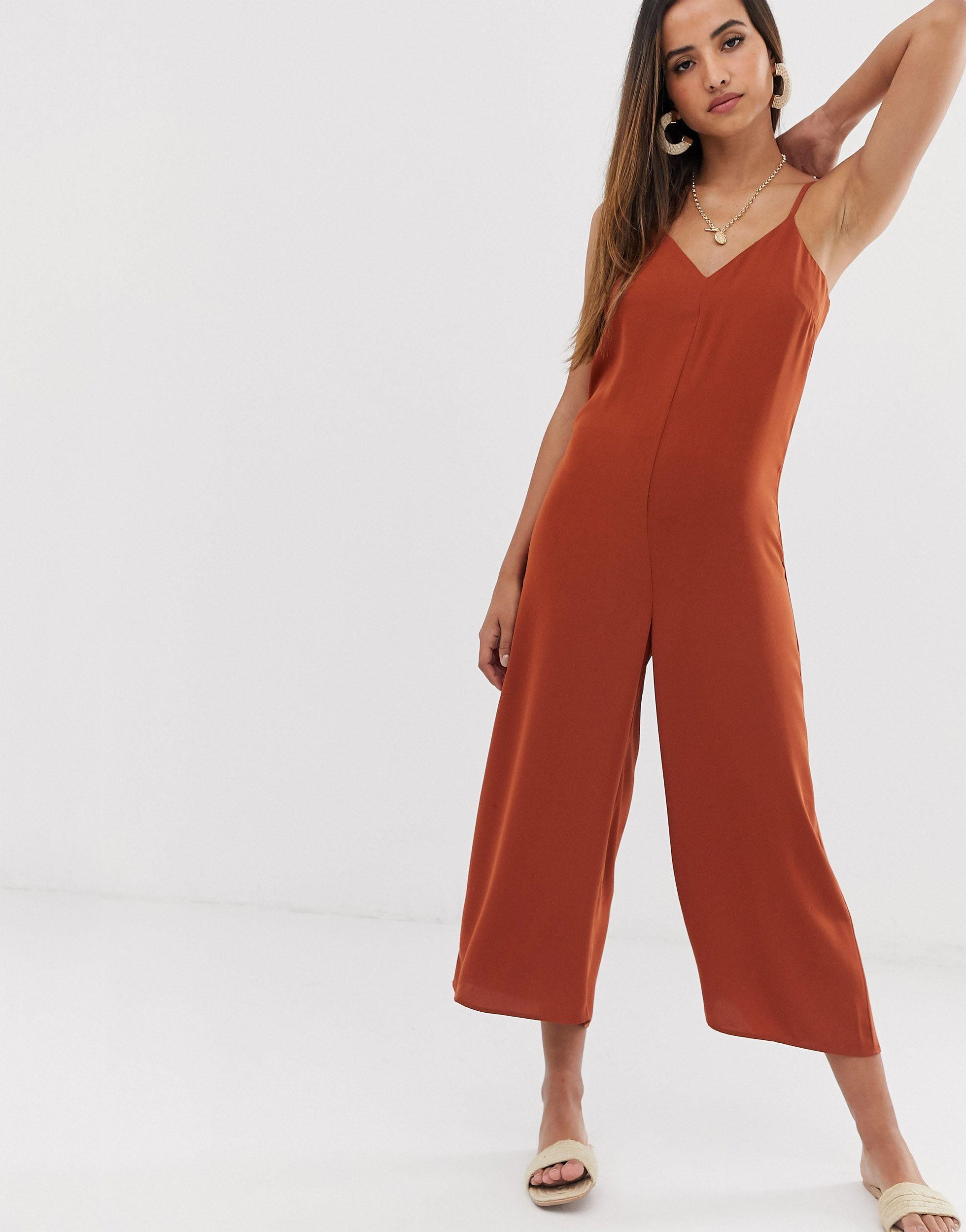 warehouse cami jumpsuit