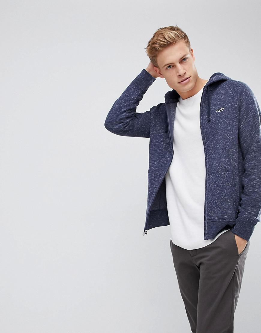 hollister full zip hoodie