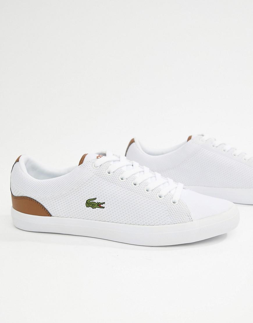 Lacoste Lerond Bl 1 Trainers In White for Men - Lyst