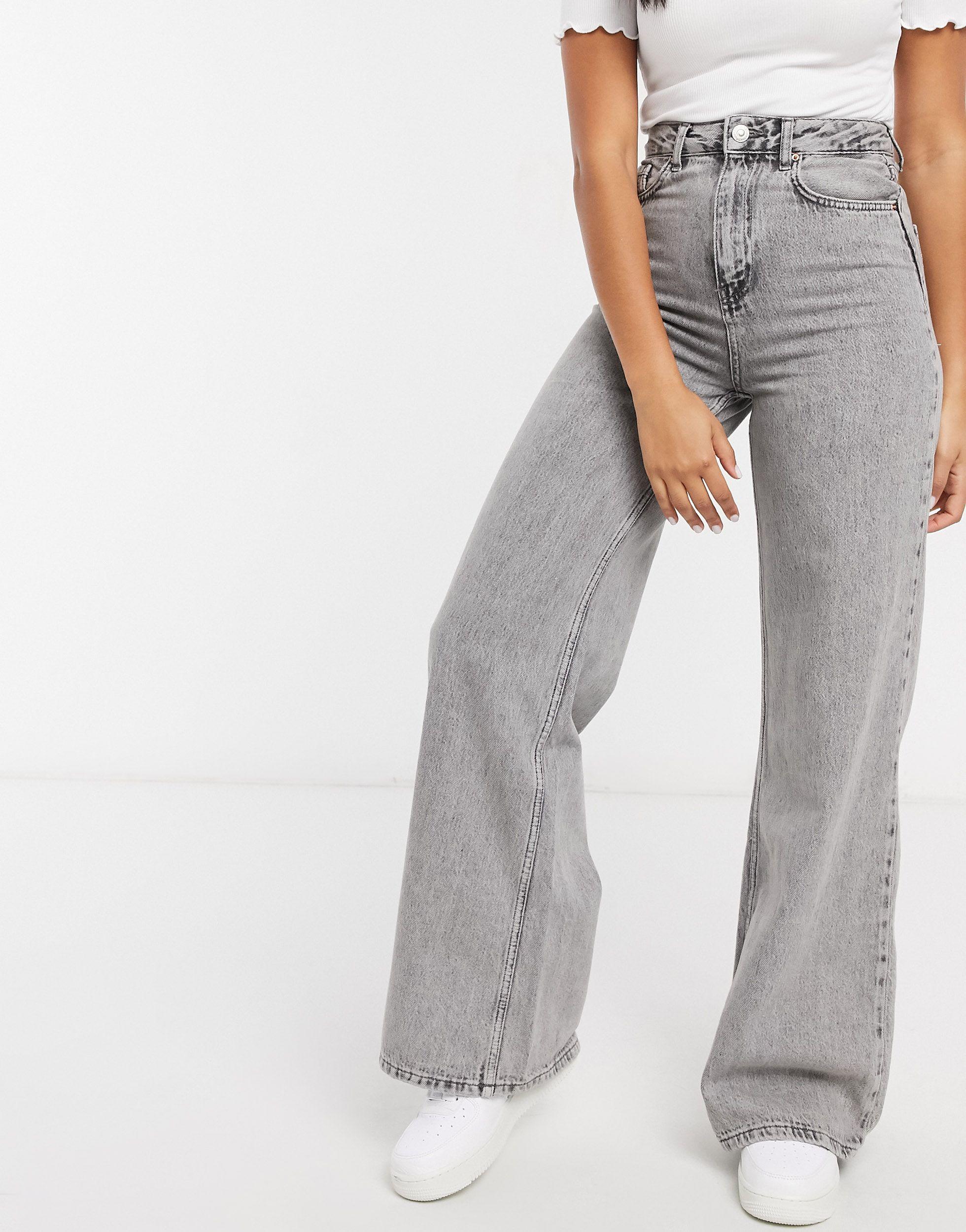 Stradivarius Denim 90s Wide Leg Jeans in Blue - Save 35% | Lyst