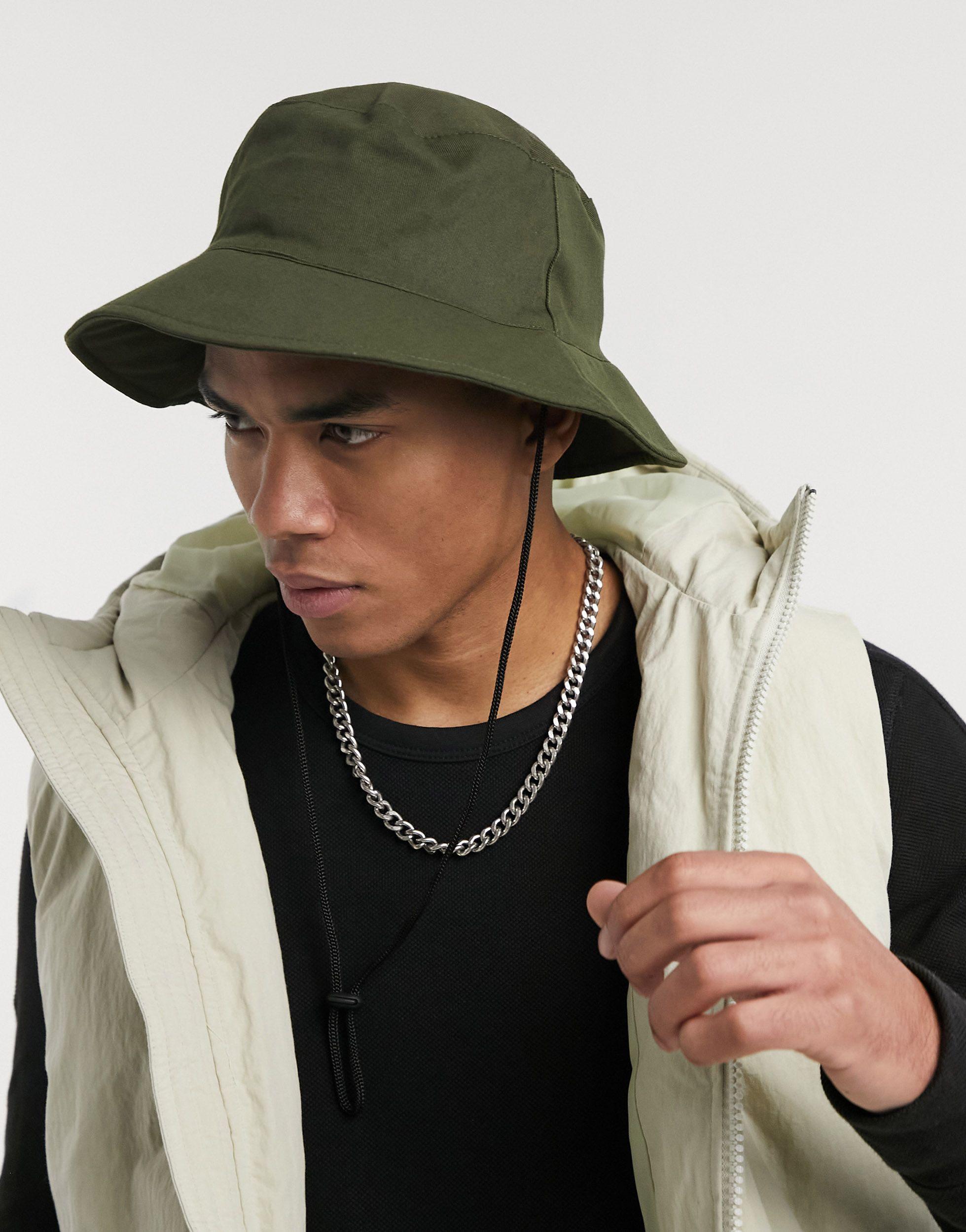 ASOS Wide Brim Safari Bucket Hat for 