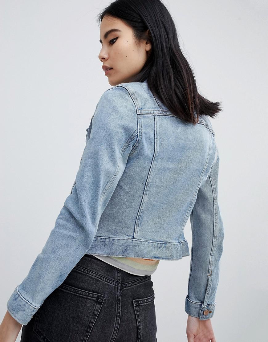 monki classic denim jacket