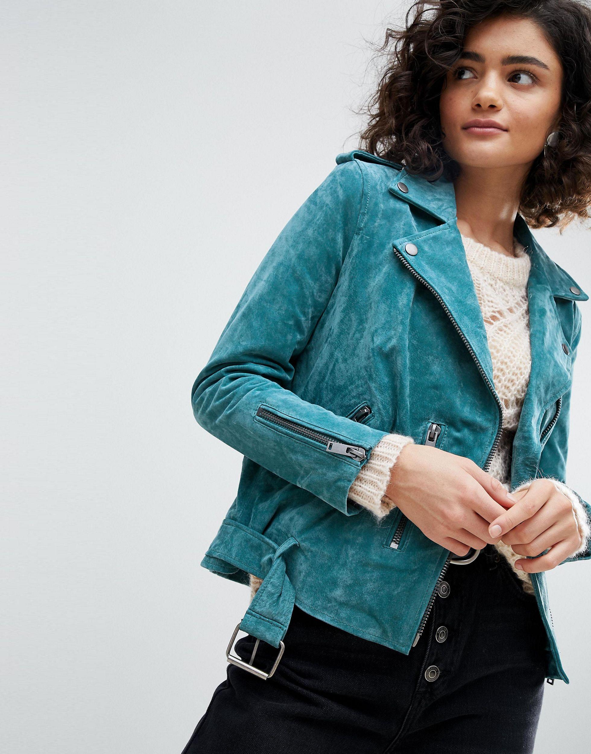 selected femme suede jacket