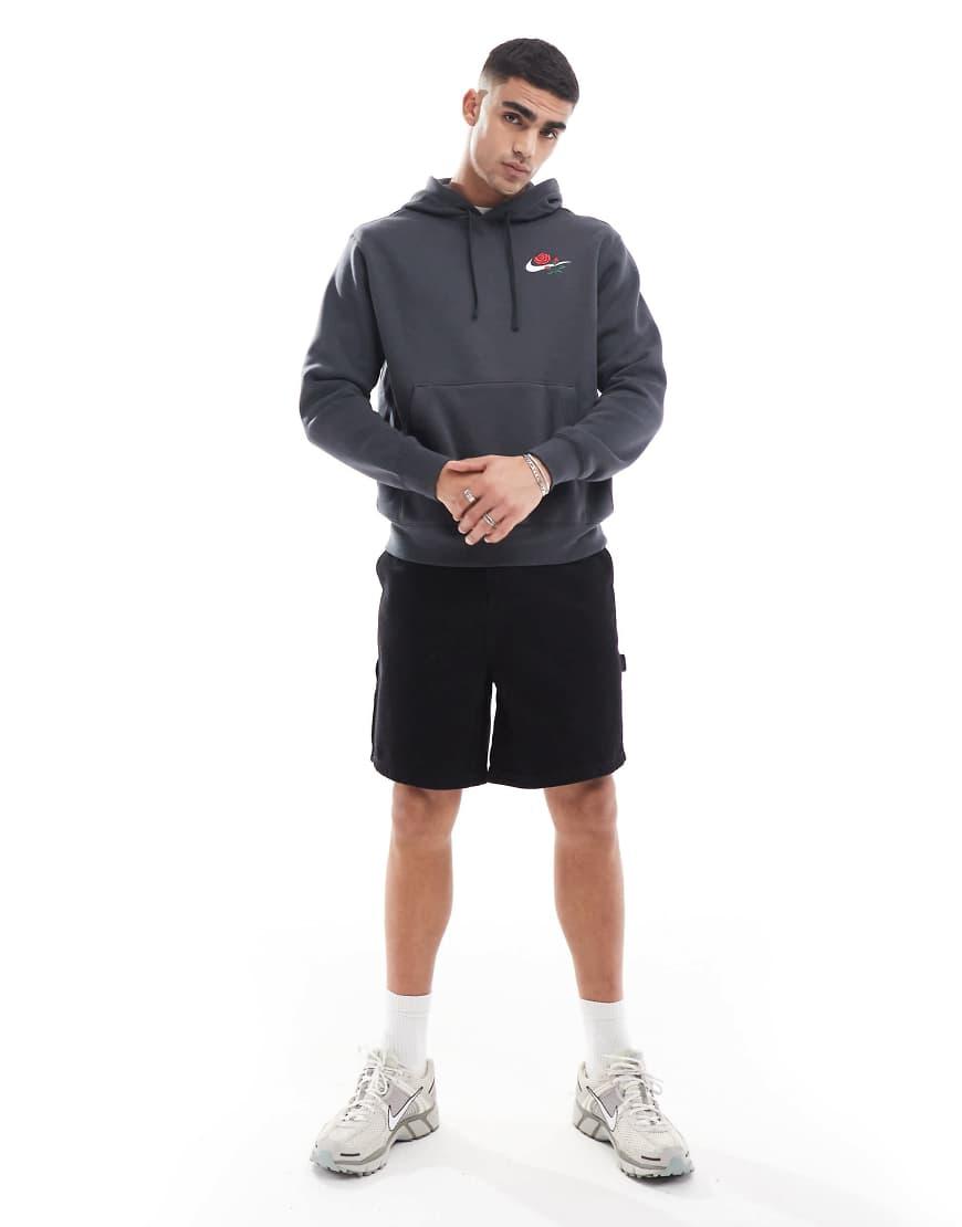 Nike with floral swoosh hot sale