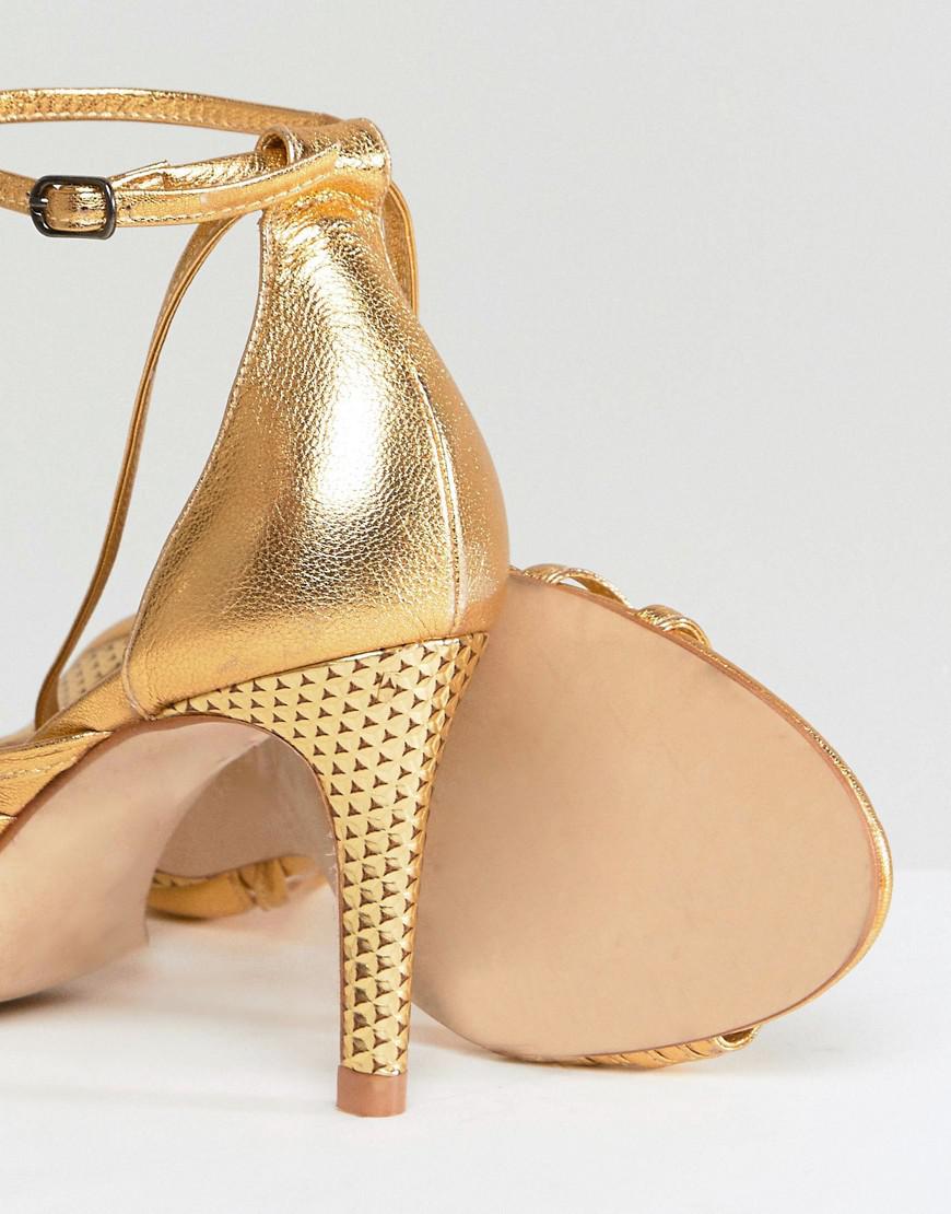 free people gold shoes