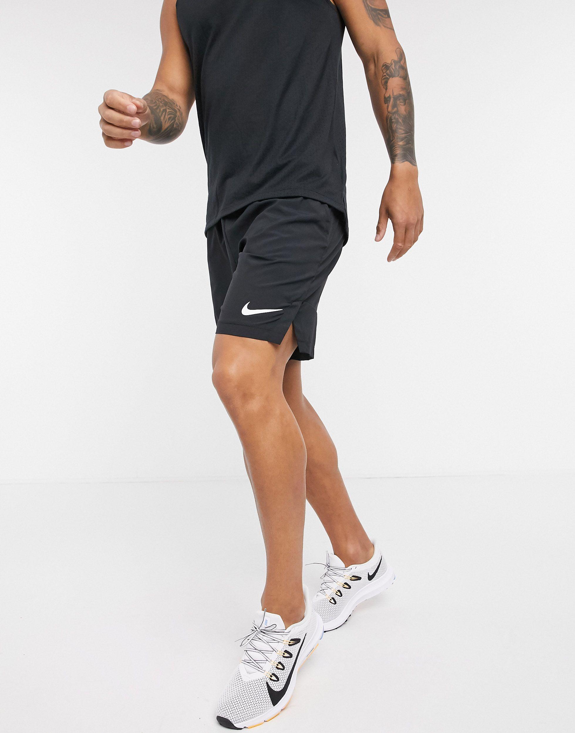Nike Flex 3.0 Woven Shorts in Black for 