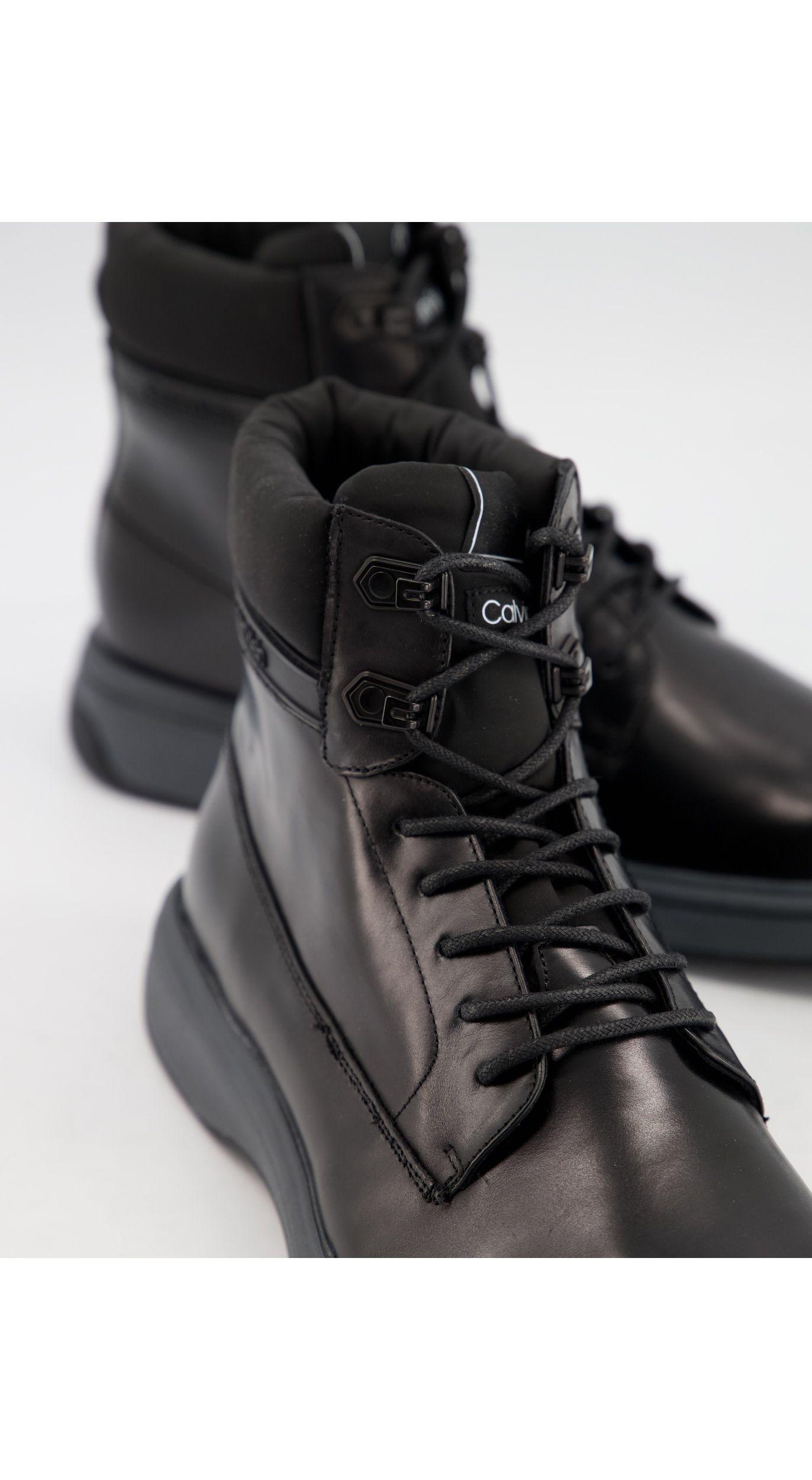 Calvin Klein Phyfe Lace Up Boots in Black for Men | Lyst