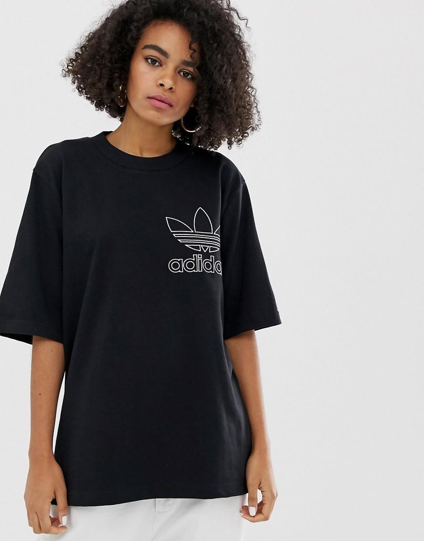 adidas original outline t shirt