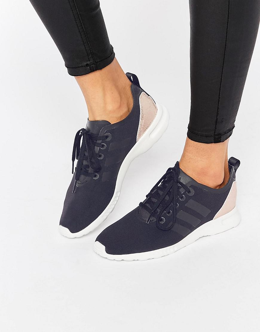 black and gold adidas womens zx flux
