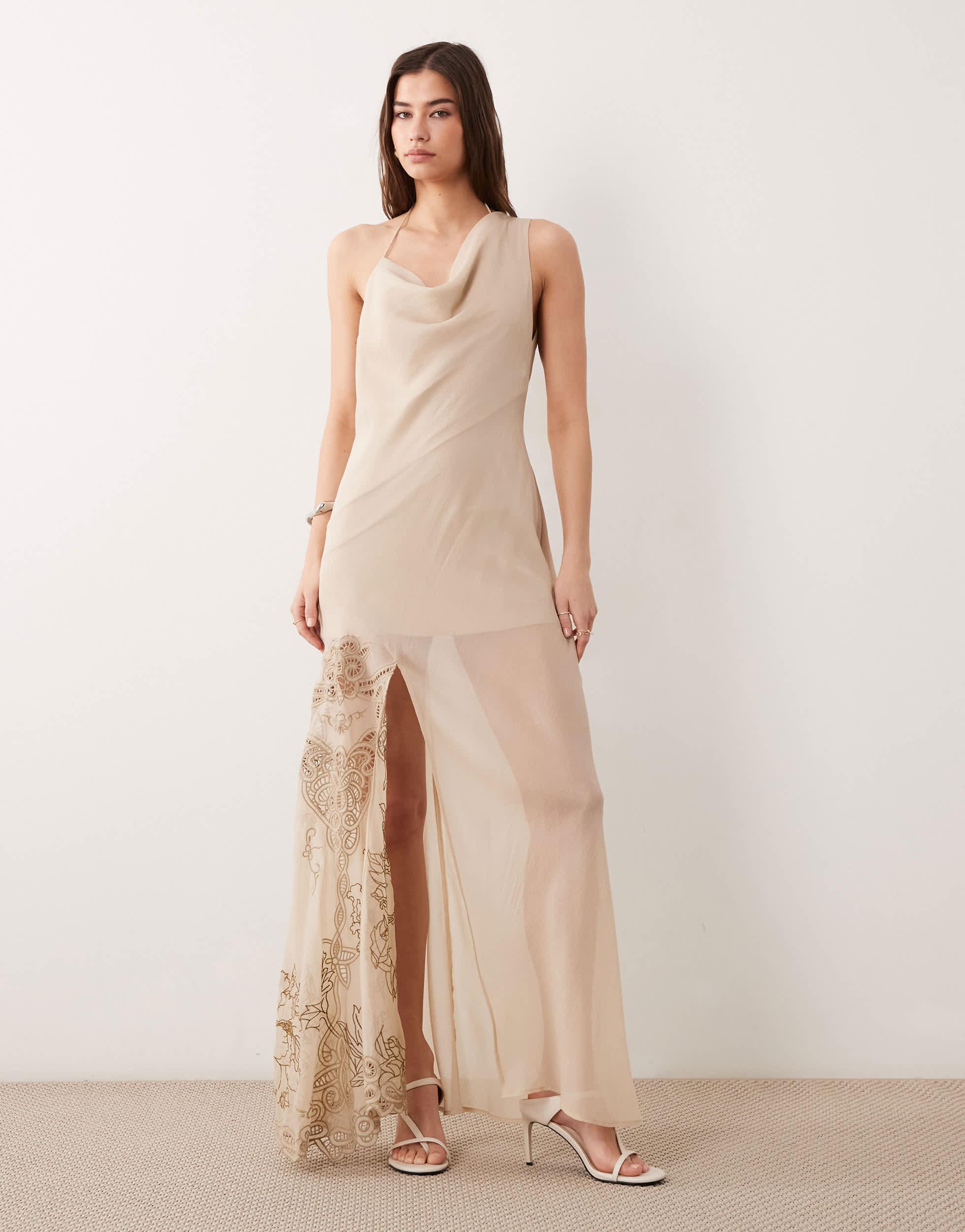 Designer Asos Embroidered Maxi Dresses for Women - Up to 60% off | Lyst
