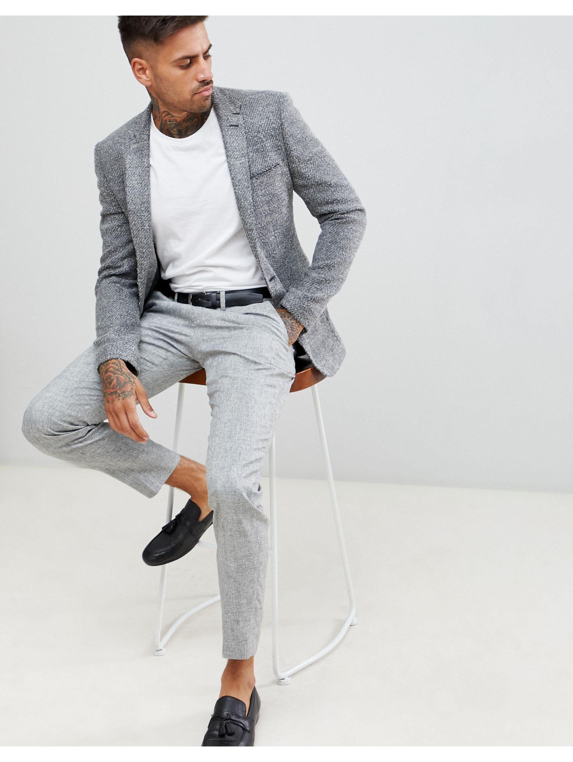 blazer gray
