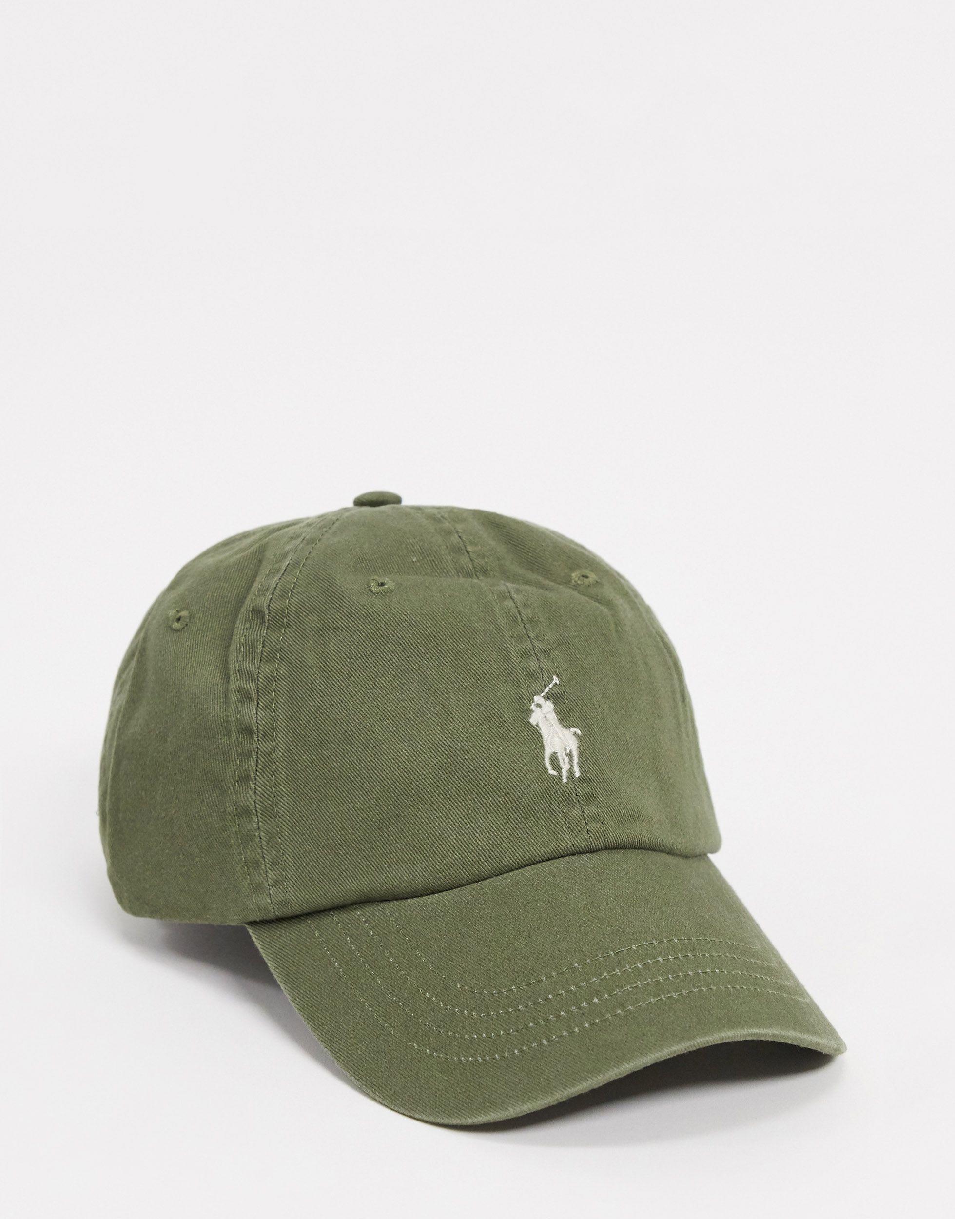 Polo Ralph Lauren – Kappe in Oliv mit kontrastierendem Logo in Grün für  Herren | Lyst DE