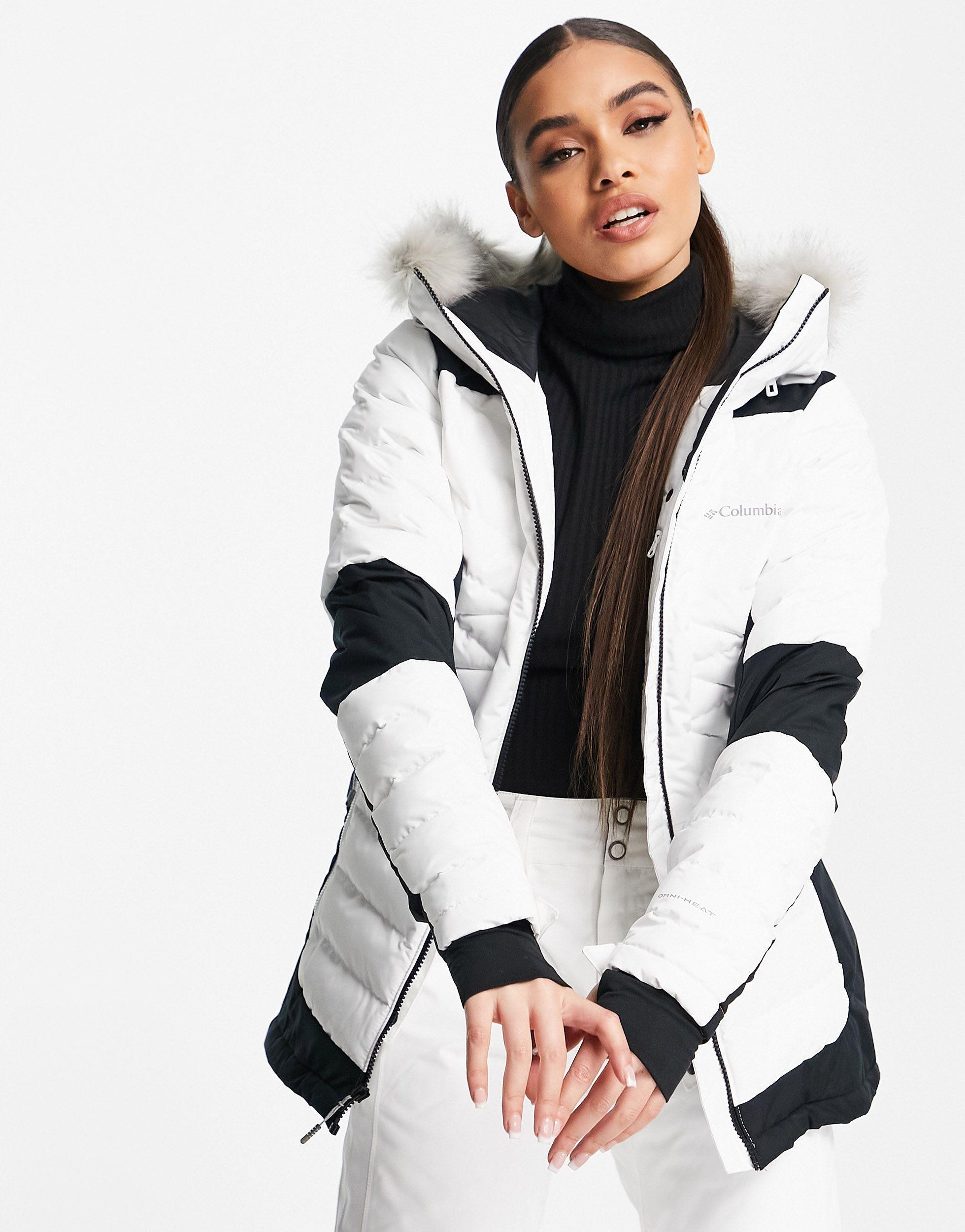 Columbia Bird Mountain Insulated Ski Jacket in Black | Lyst