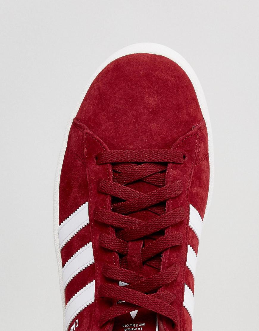 adidas campus bianche e rosse