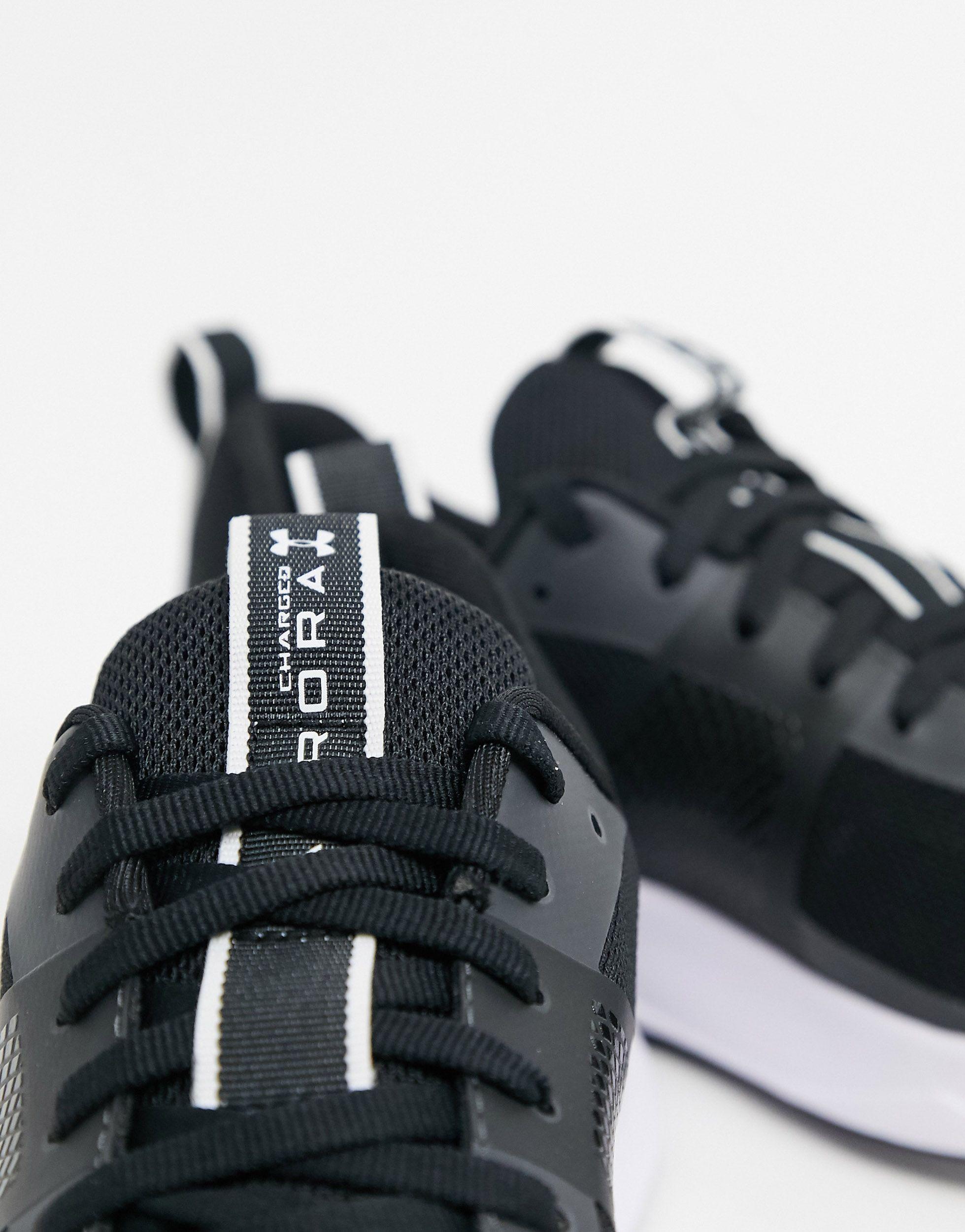 Under Armour Training Charged Aurora Trainers in Black | Lyst