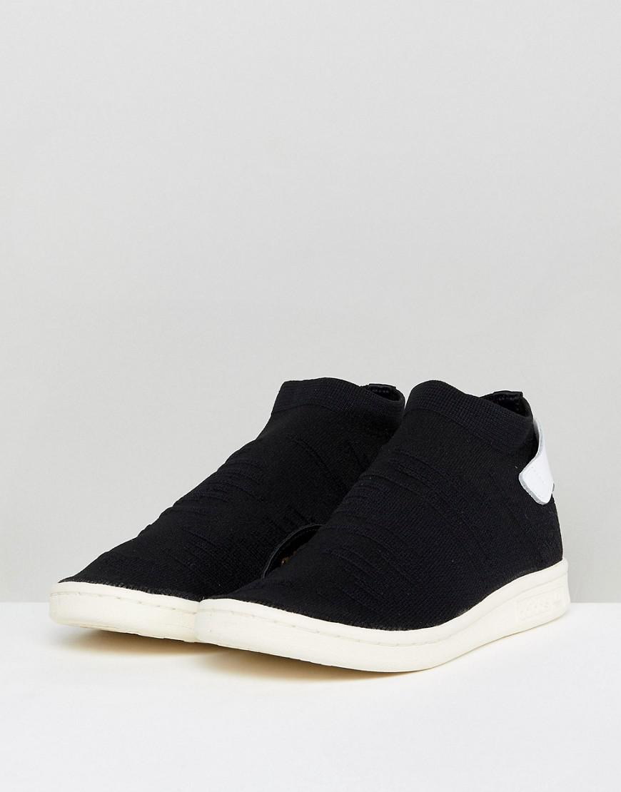 stan smith sock primeknit black