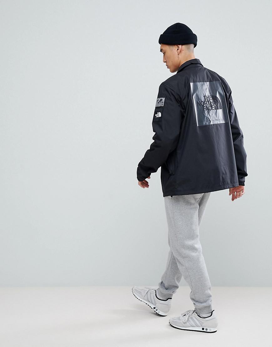 The North Face International Limited Capsule Coach Jacket Flag Lining In  Black for Men | Lyst