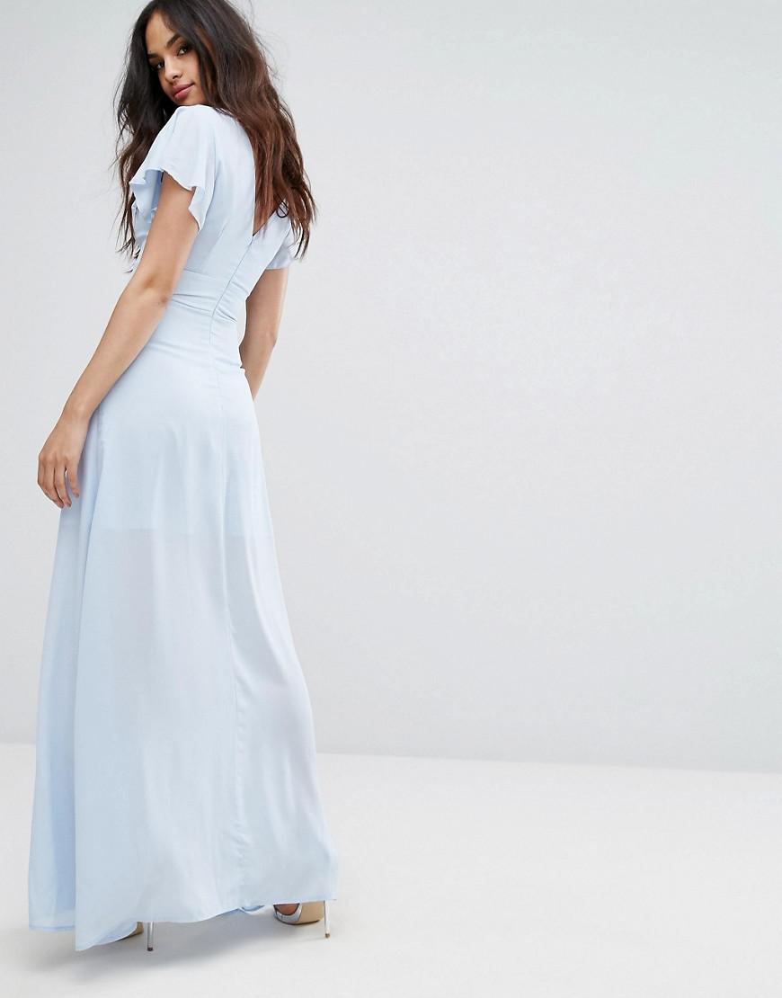 pretty little thing angel dress