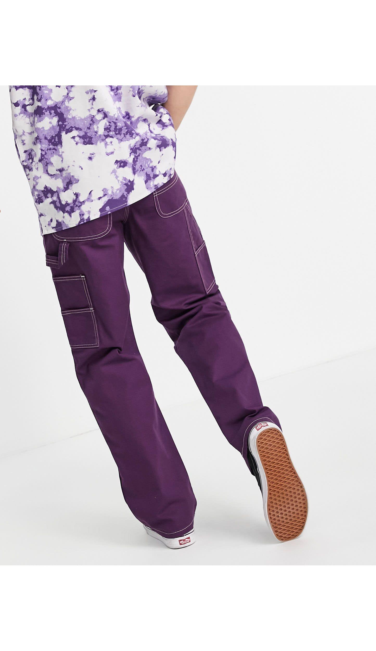 Dickies Wolverton Trousers in Purple for Men | Lyst