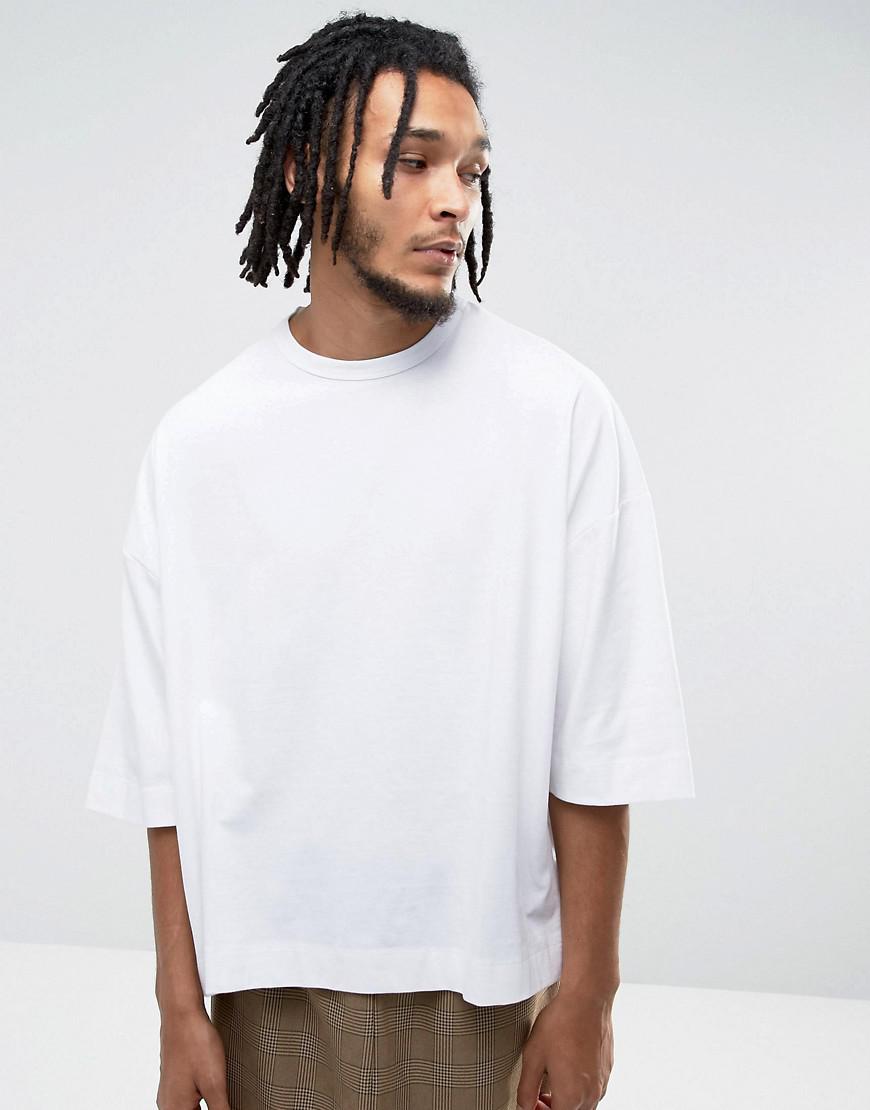 ASOS Super Oversized Boxy T-shirt In Heavy Weight in White for Men | Lyst  Canada