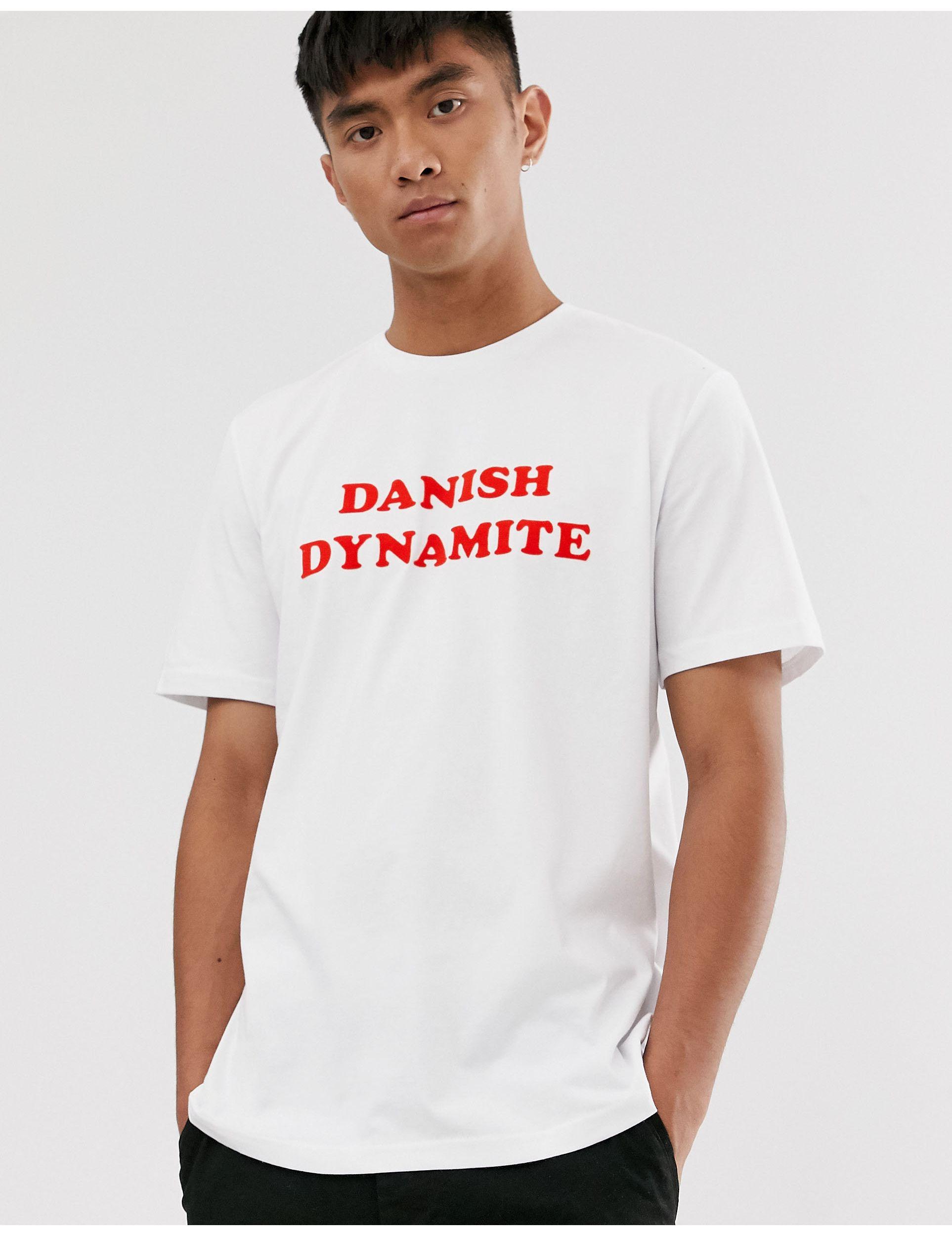 Forventning gammelklog Tilfredsstille Hummel Cotton Danish Dynamite T-shirt in White for Men - Save 60% - Lyst