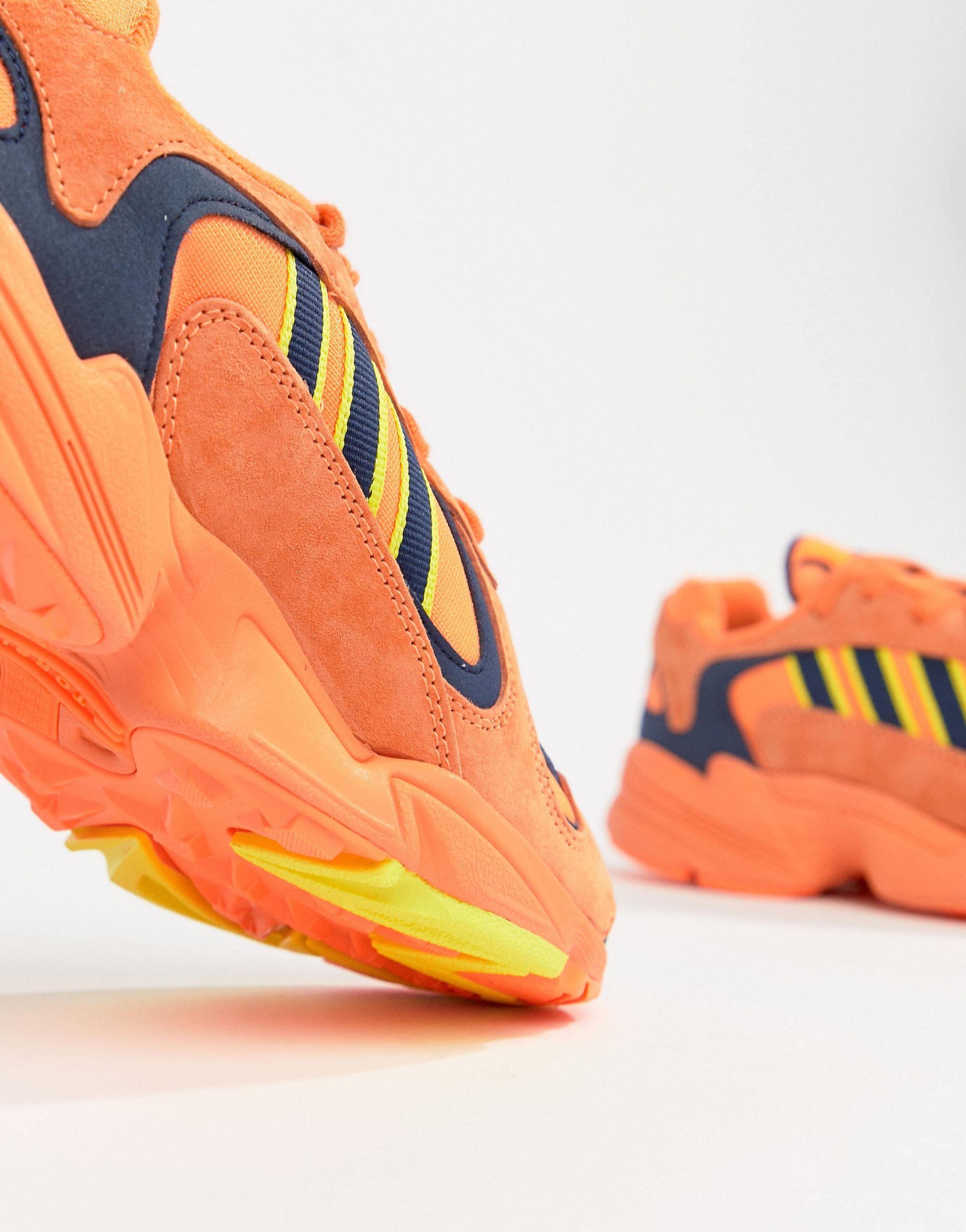 adidas Originals Yung-1 Trainers In in Orange - Lyst