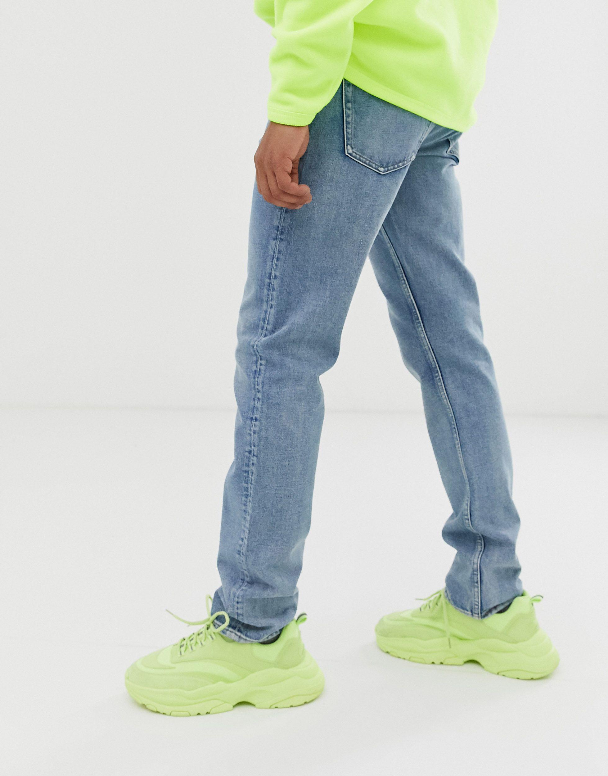 pine regular tapered jeans